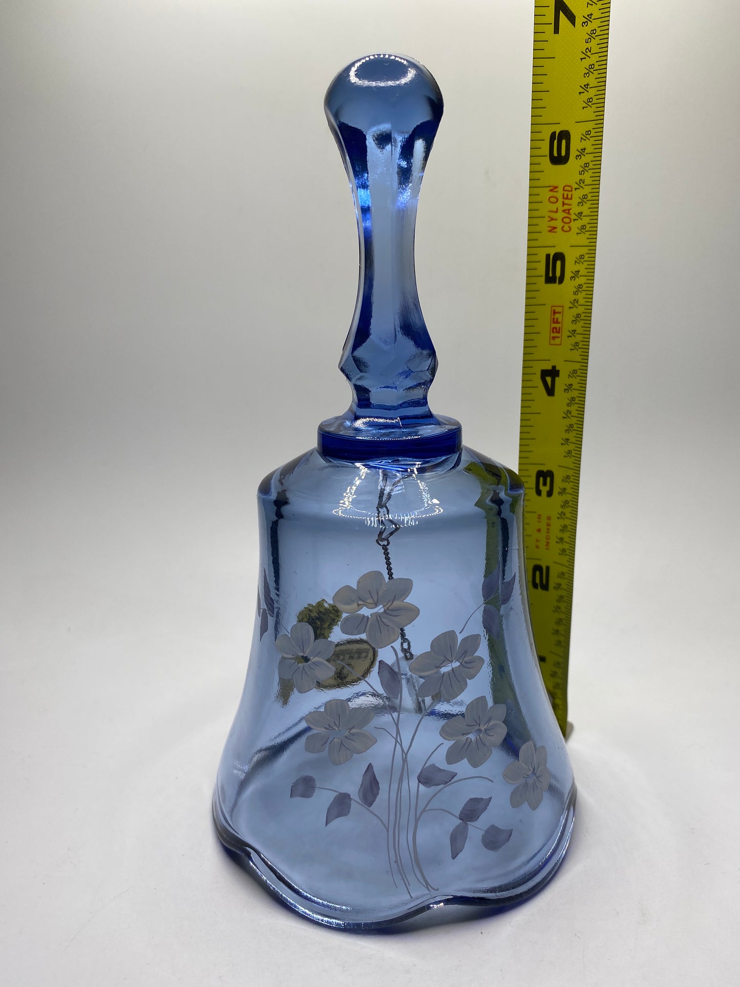 Fenton Glass Bell, Painted