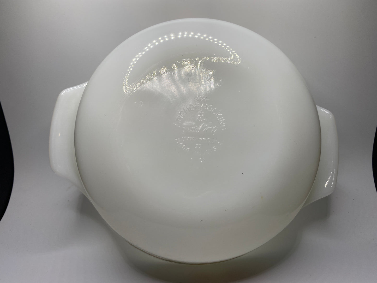 Fire-King 1qt. Round