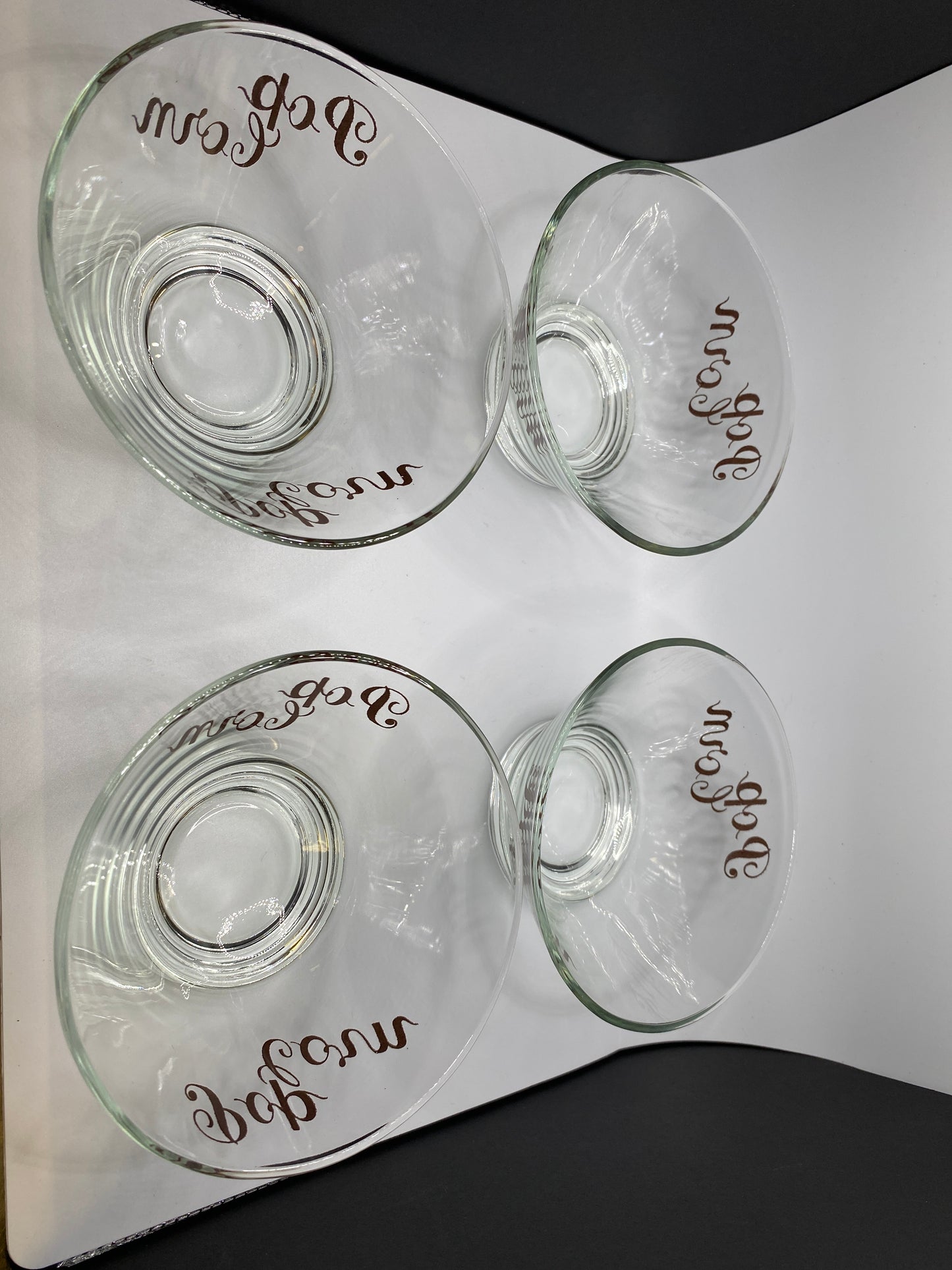 Vtg. Popcorn Bowls 5pc. Set