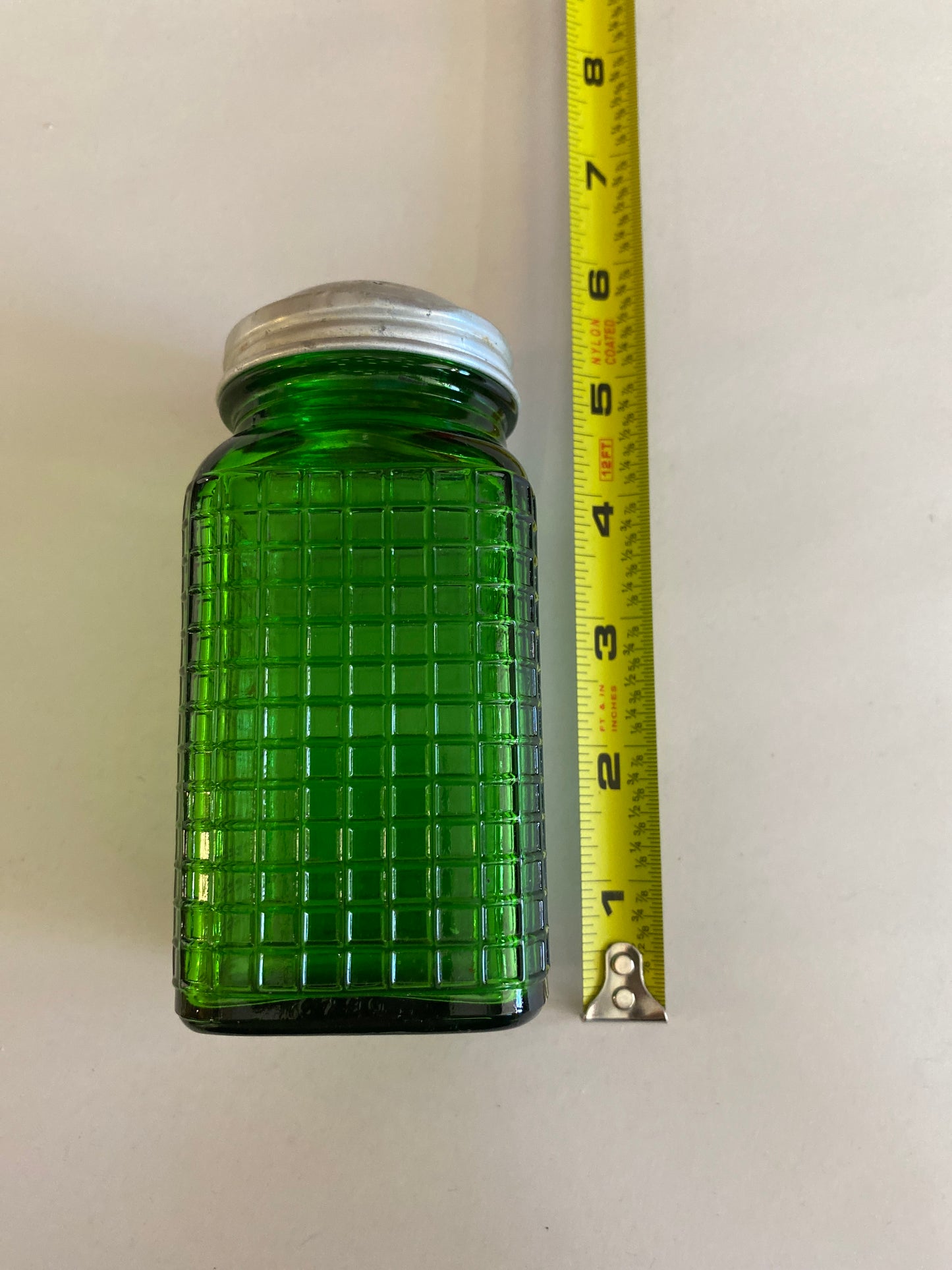 Vintage Green Hoosier Jar
