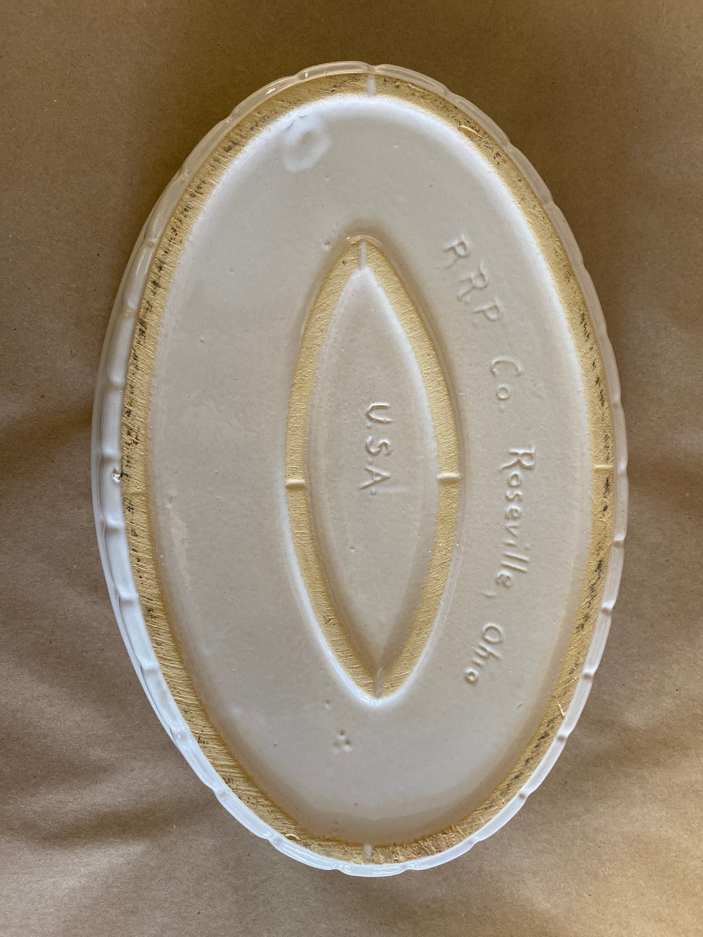White Oval Baking Dish