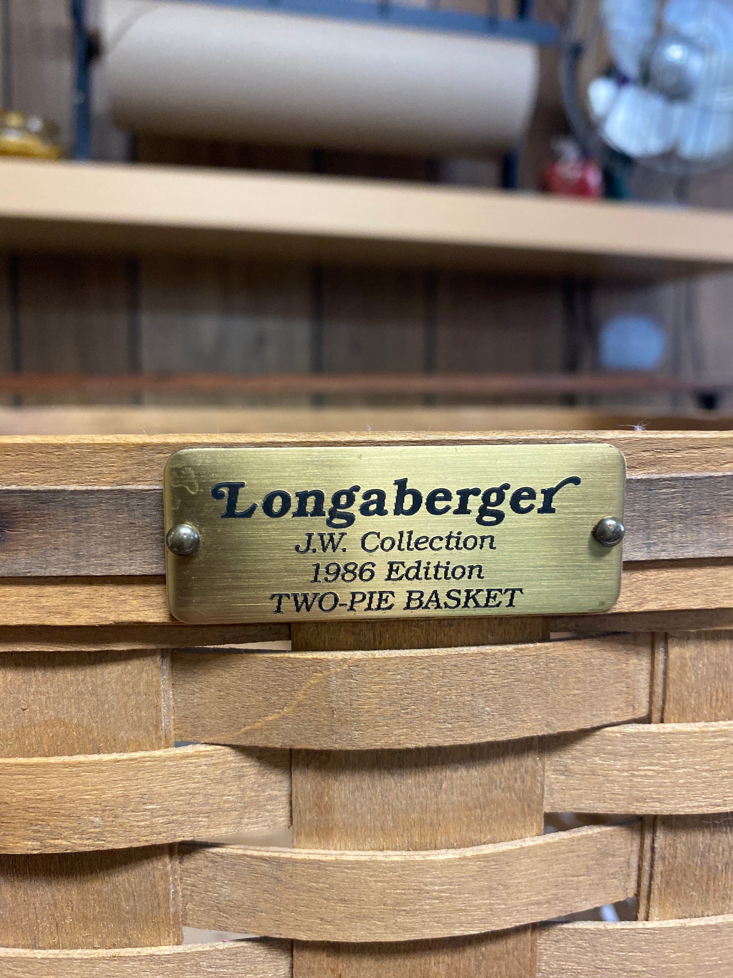 1986 Longaberger Basket