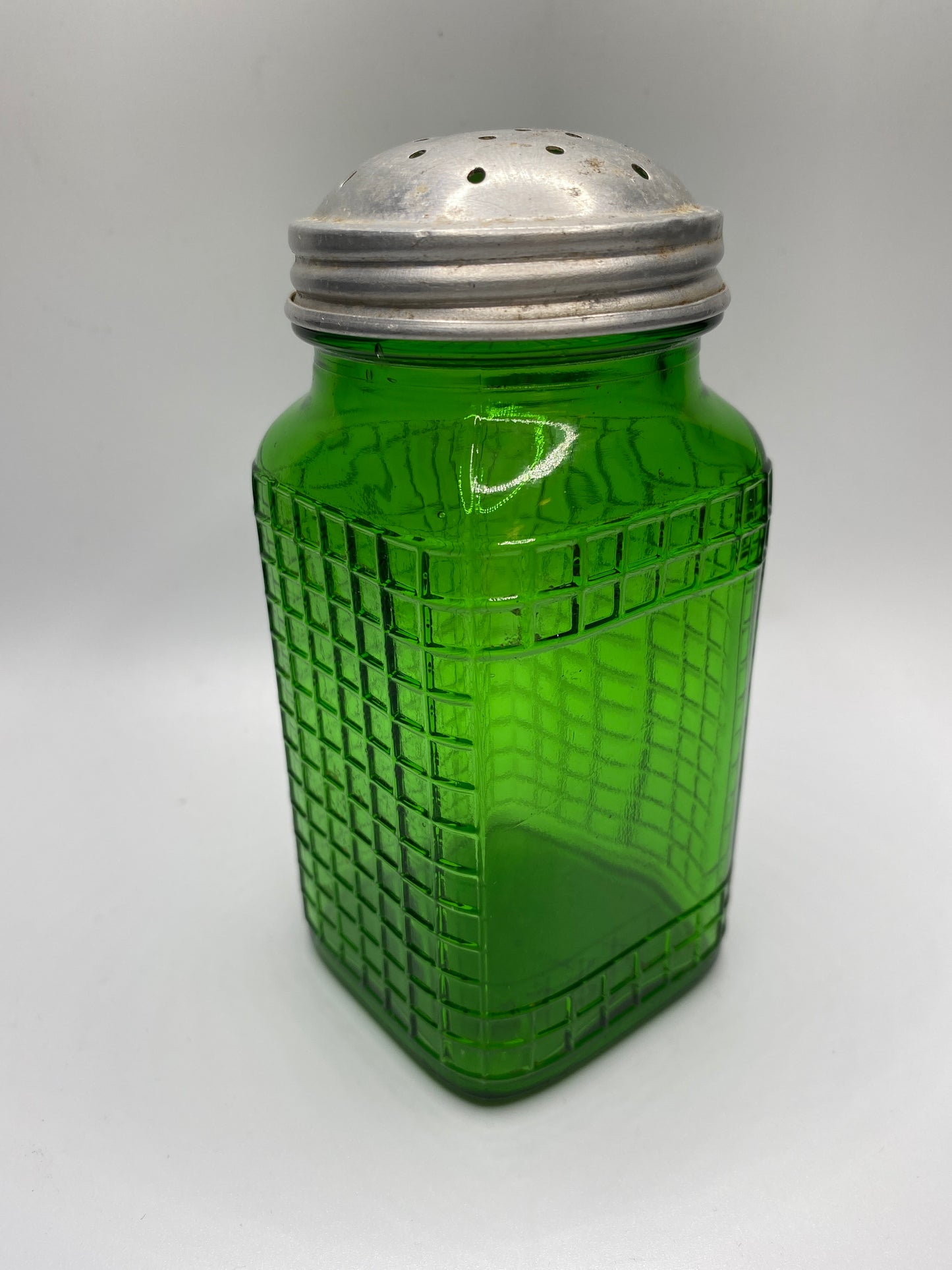 Vintage Green Hoosier Jar