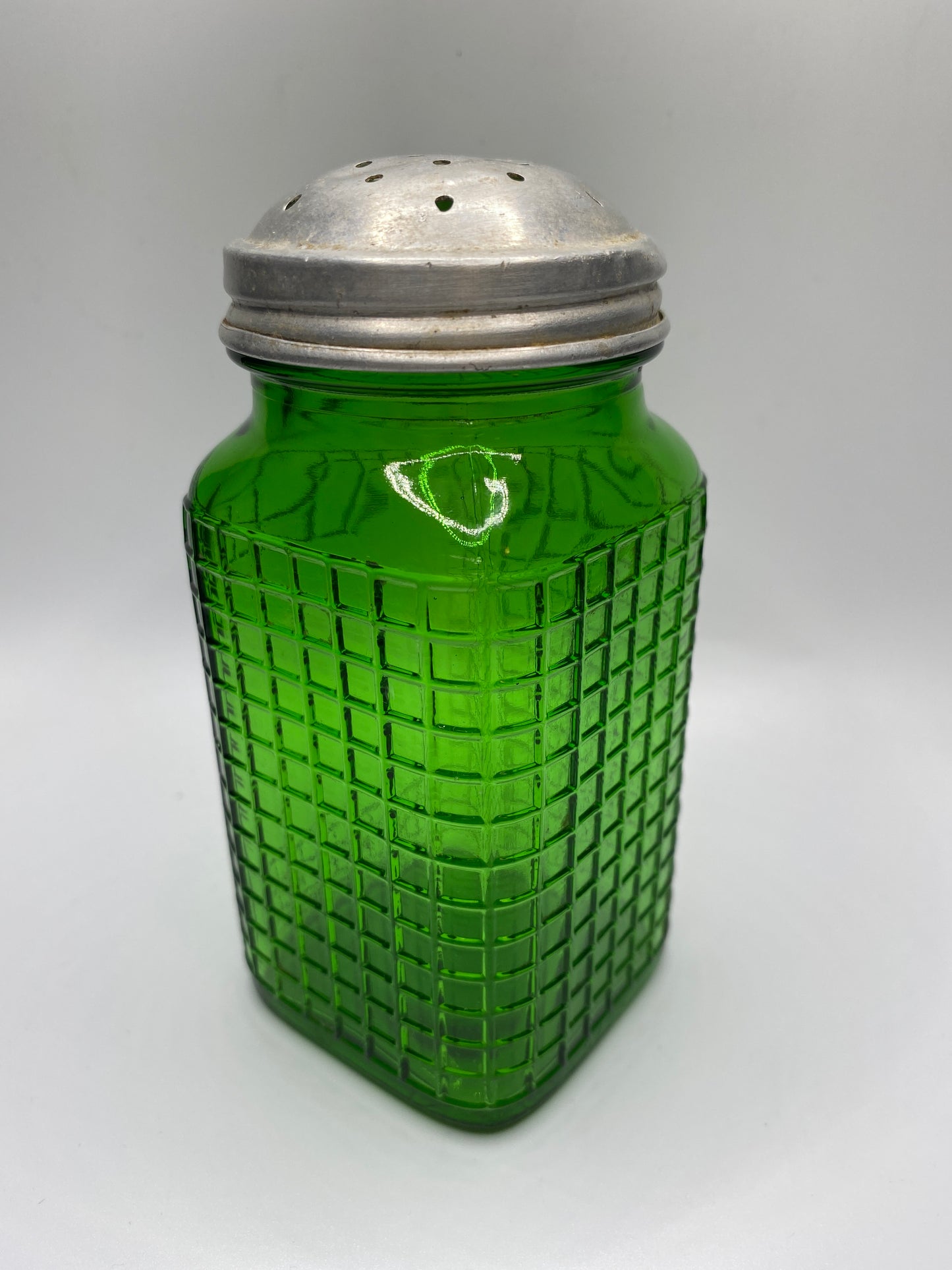 Vintage Green Hoosier Jar