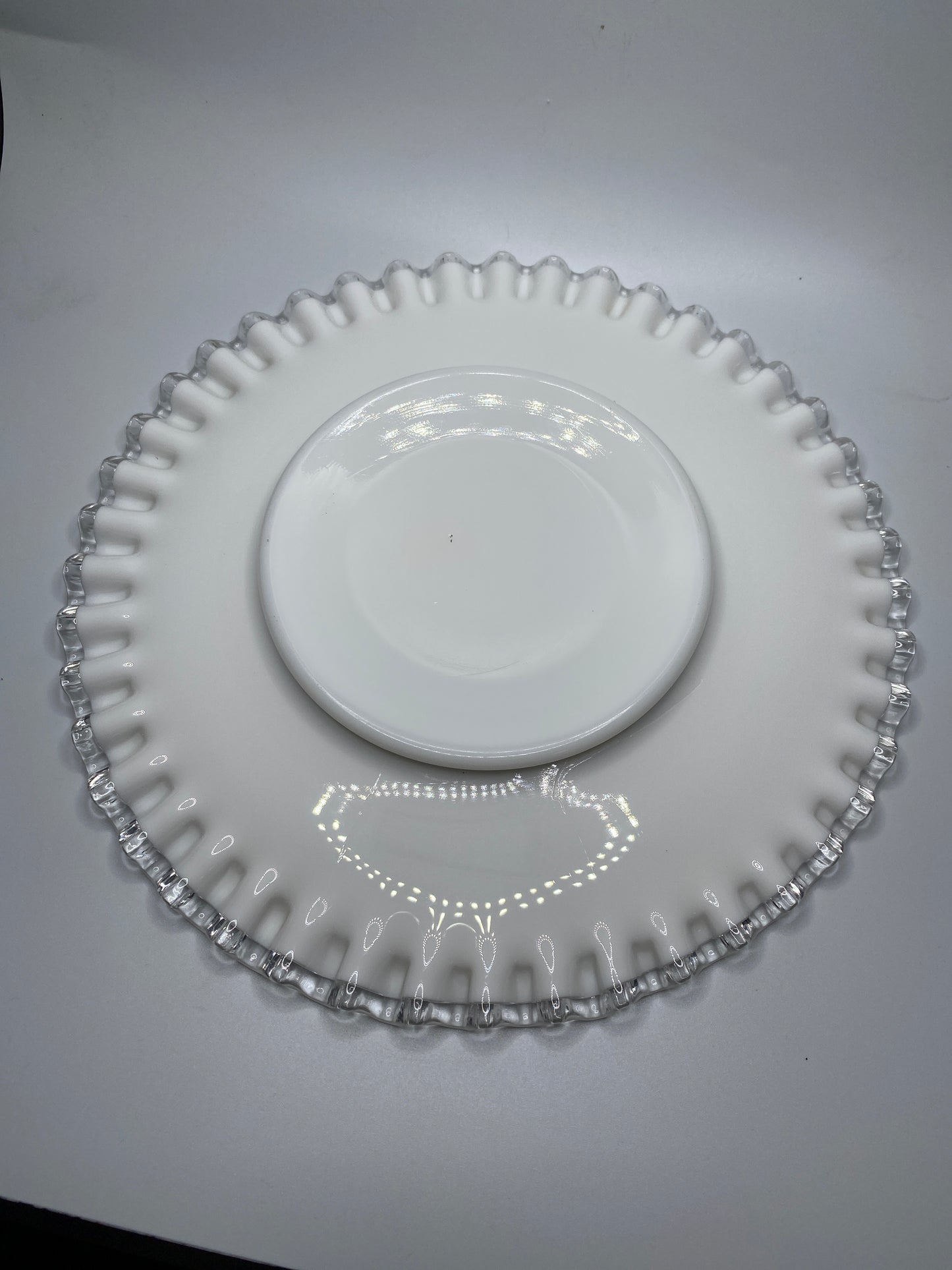 Fenton Glass, Silver Crest