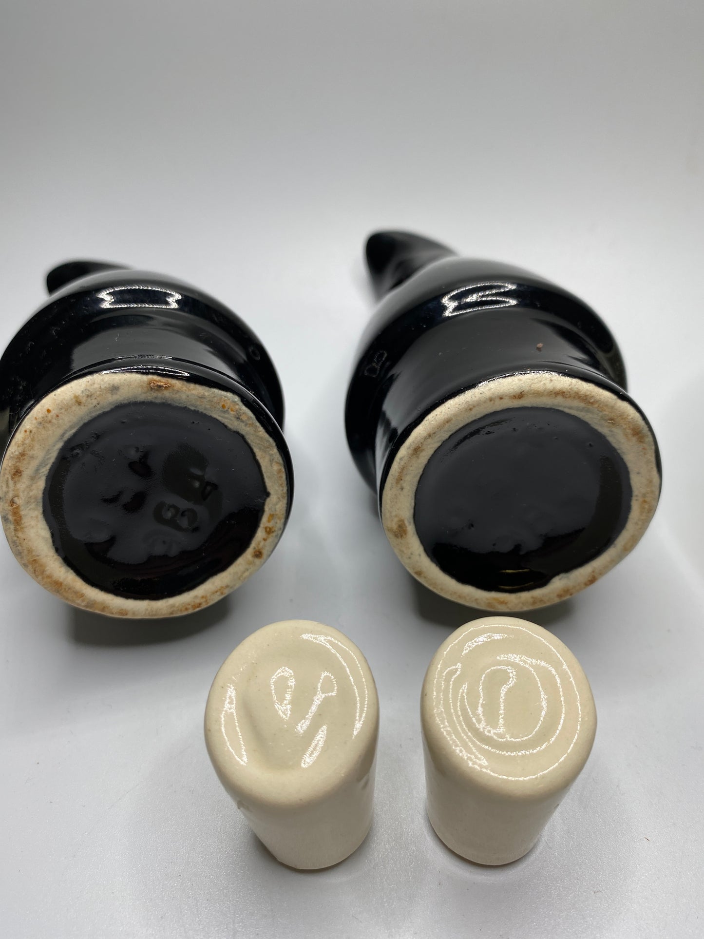 USA Pottery Condiment Set