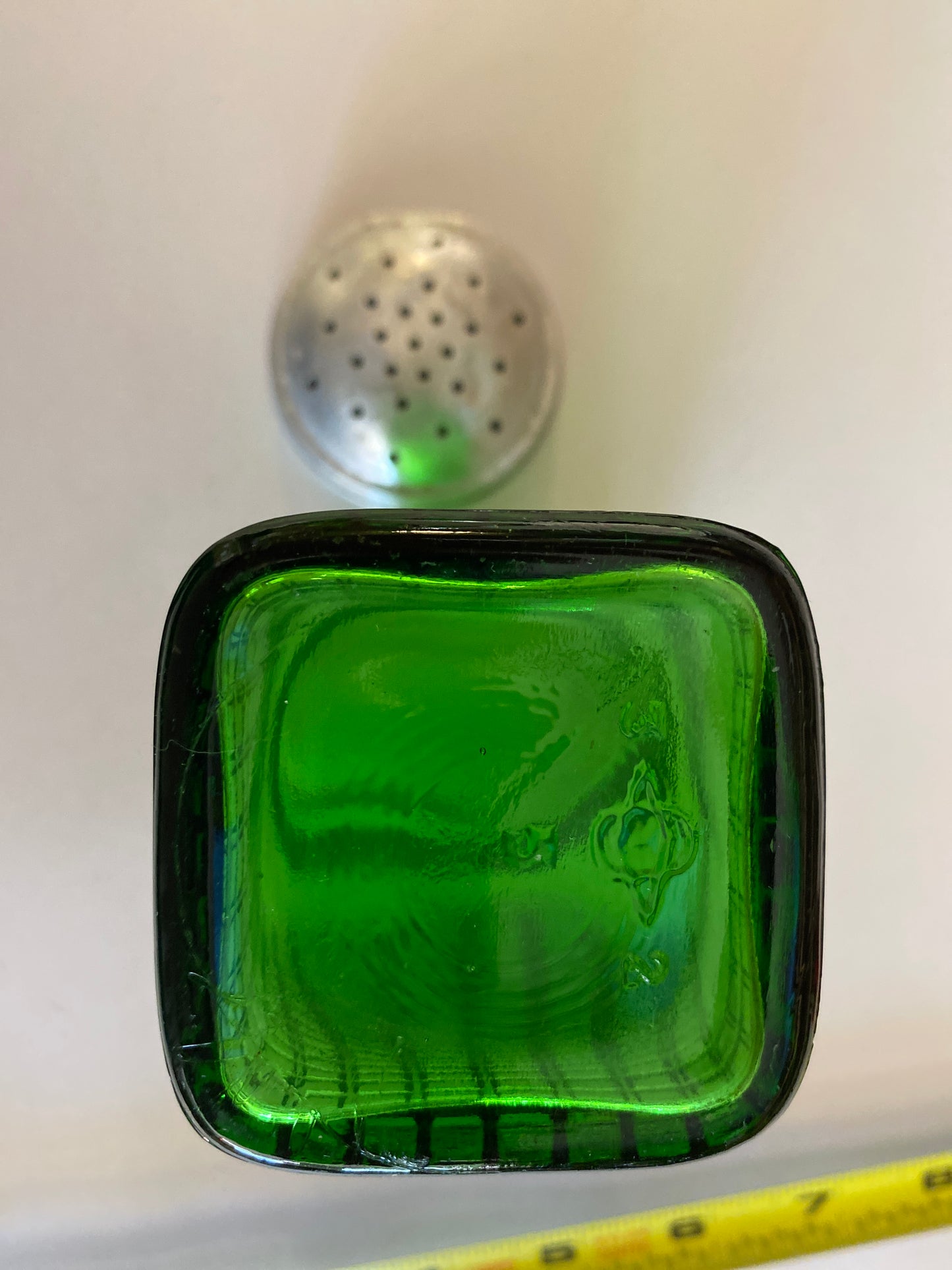 Vintage Green Hoosier Jar