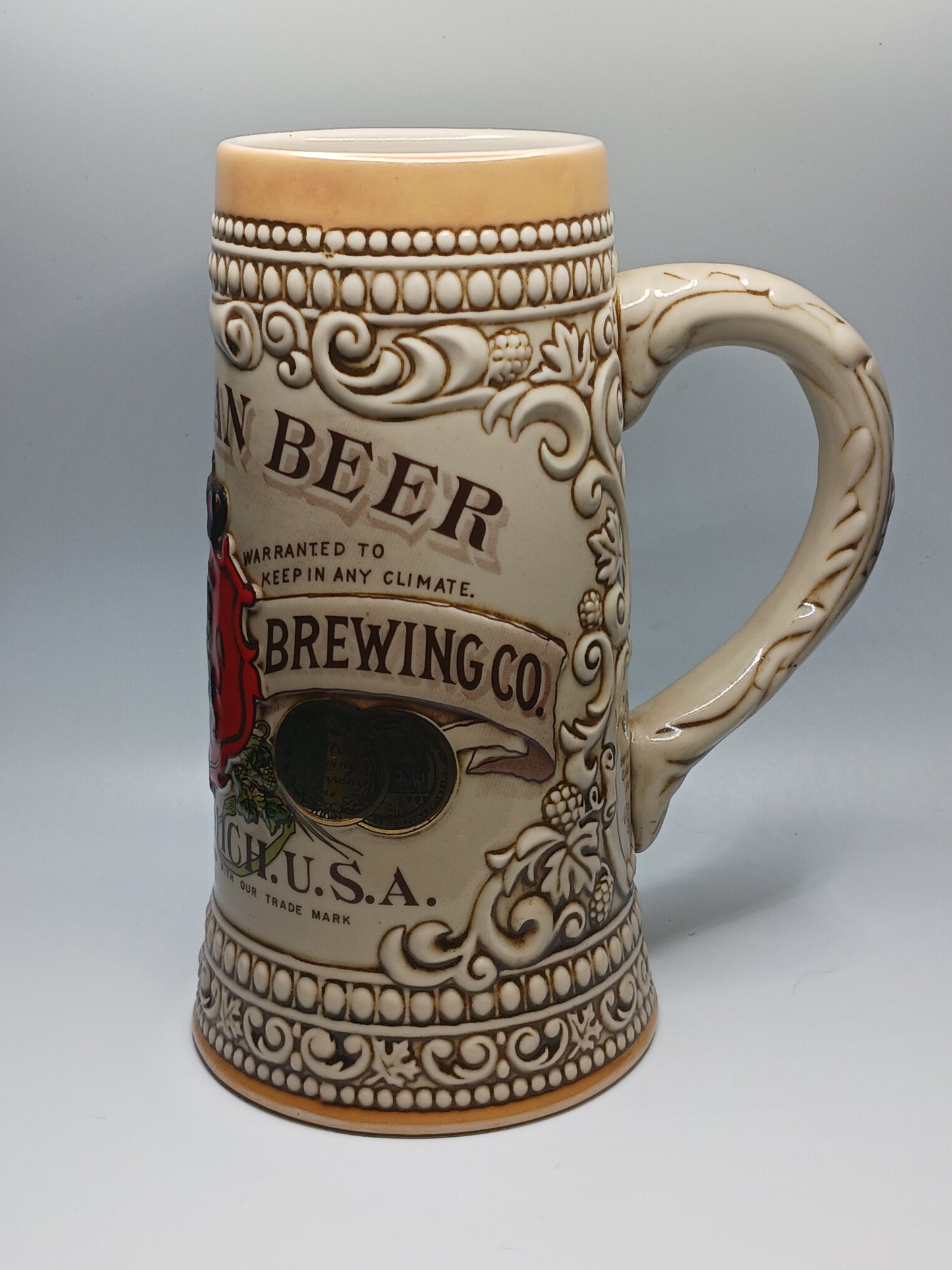 Stroh's Beer Stein