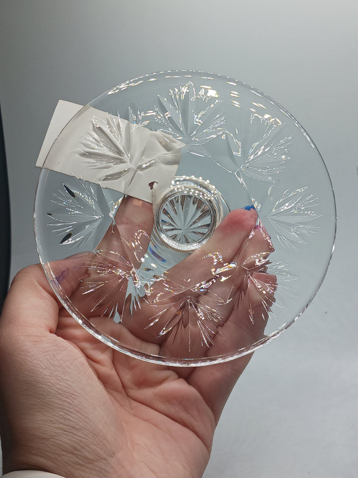 Crystal Cut Candy Jar