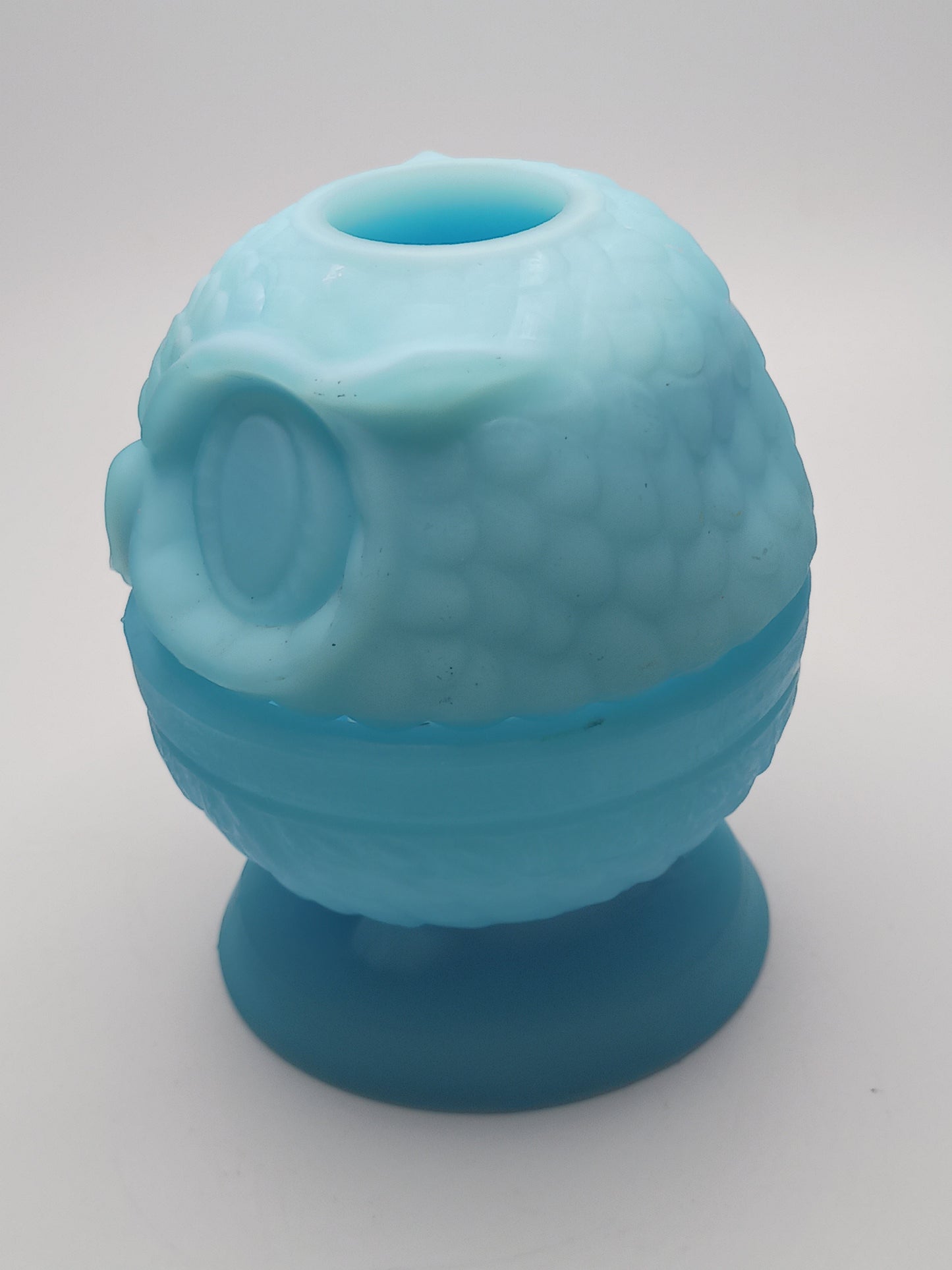 Fenton Glass Owl Fairy Lamp