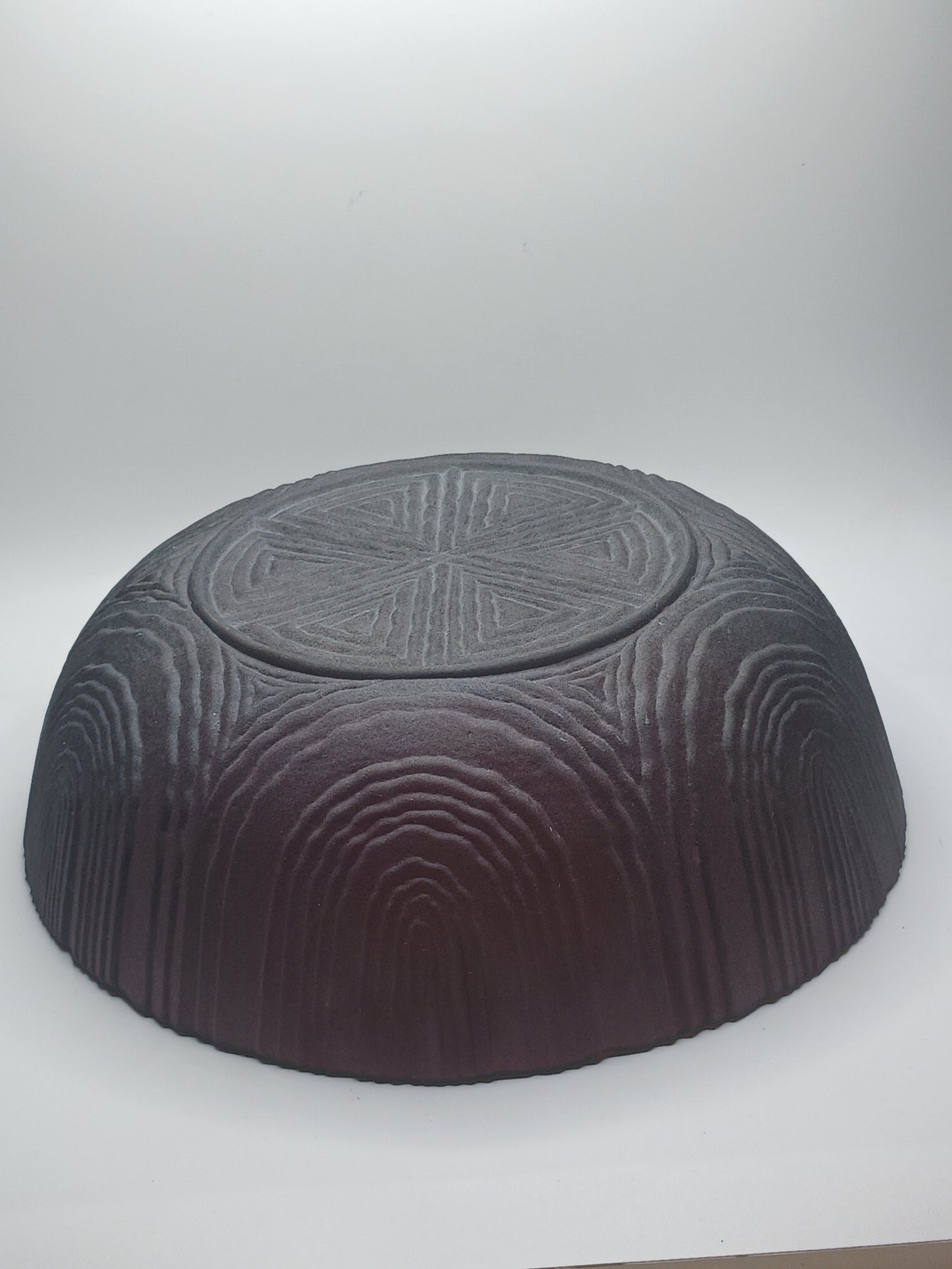 Dark Amethyst Glass Bowl
