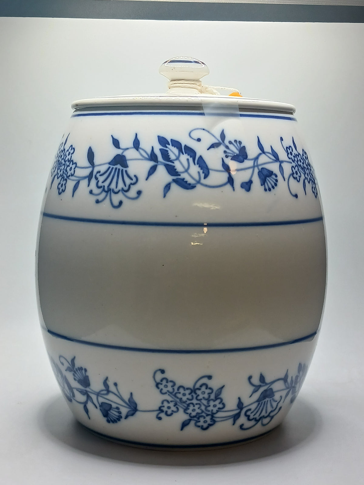 German Porcelain Sugar Canister