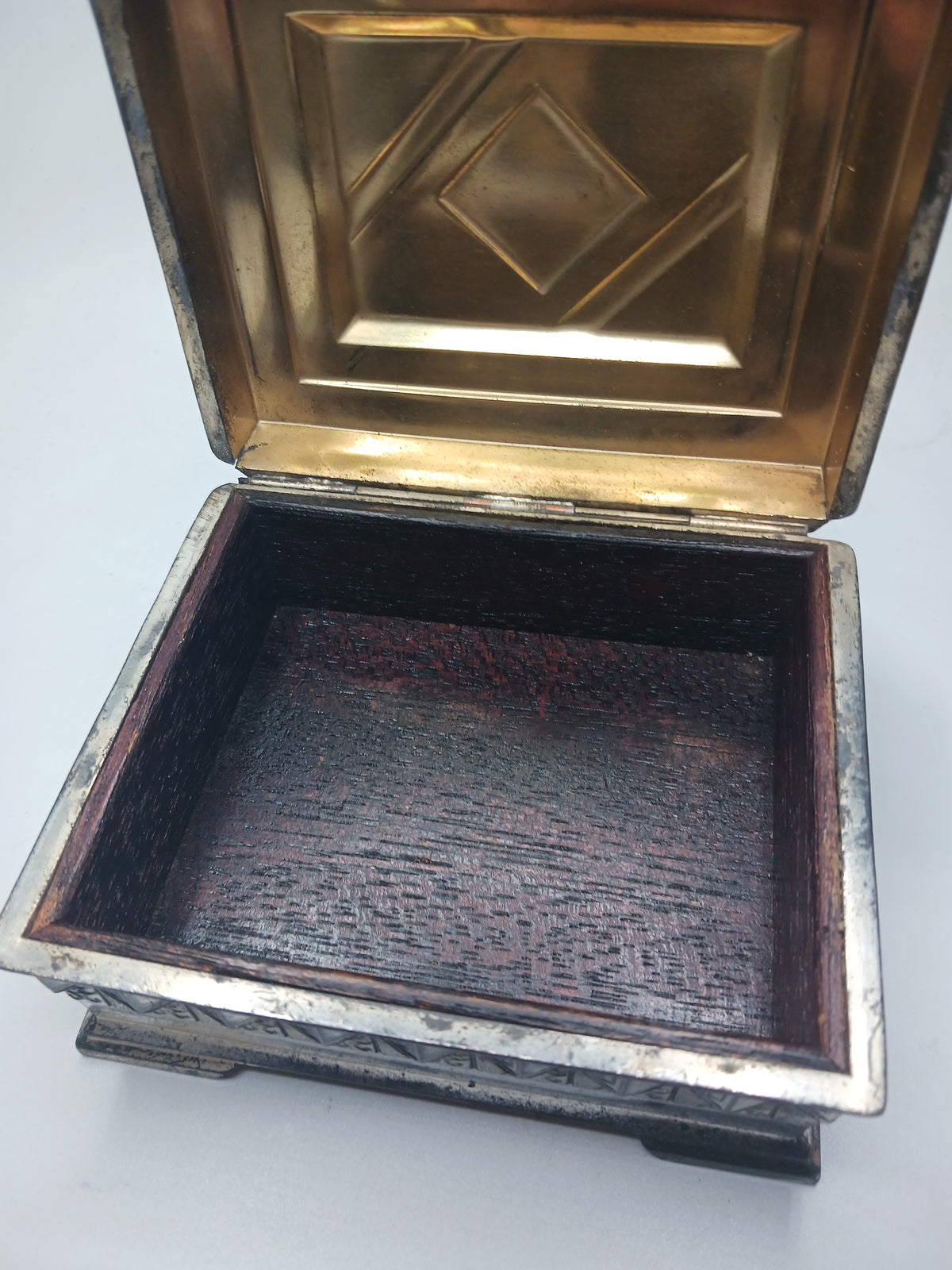 Silver Plate,Cedar Lined, Vintage