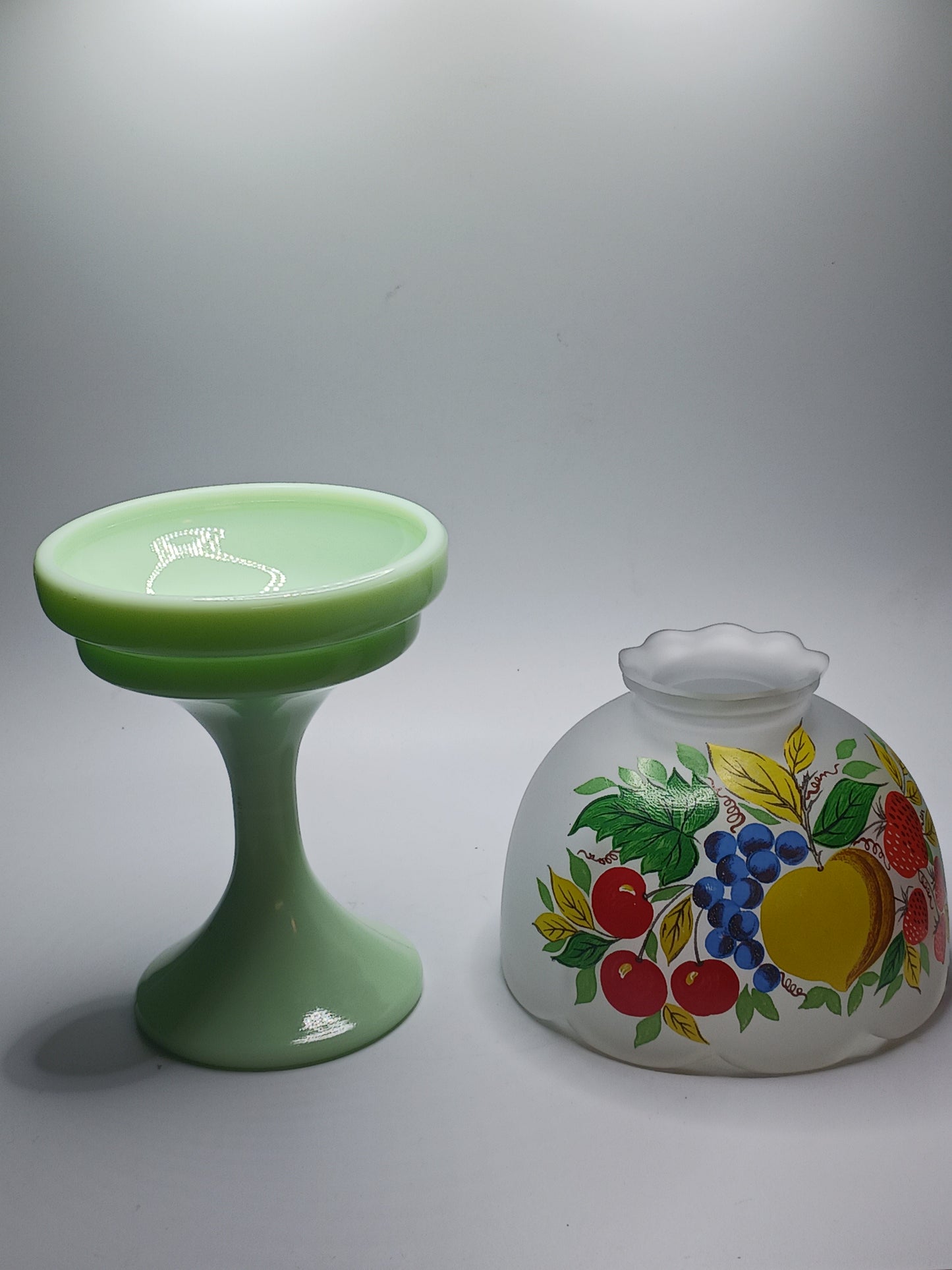 Westmoreland Glass Fairy Lamp