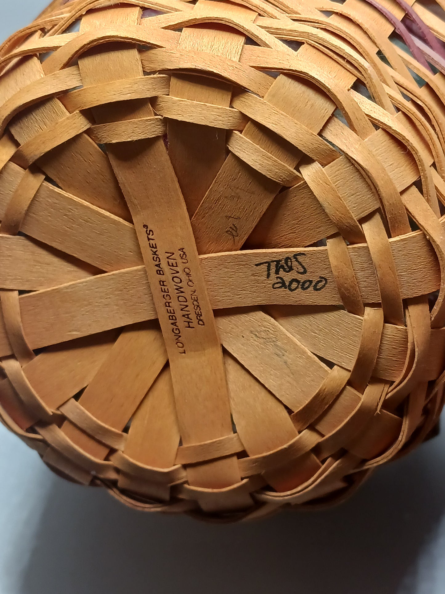 Longaberger 2000 Basket