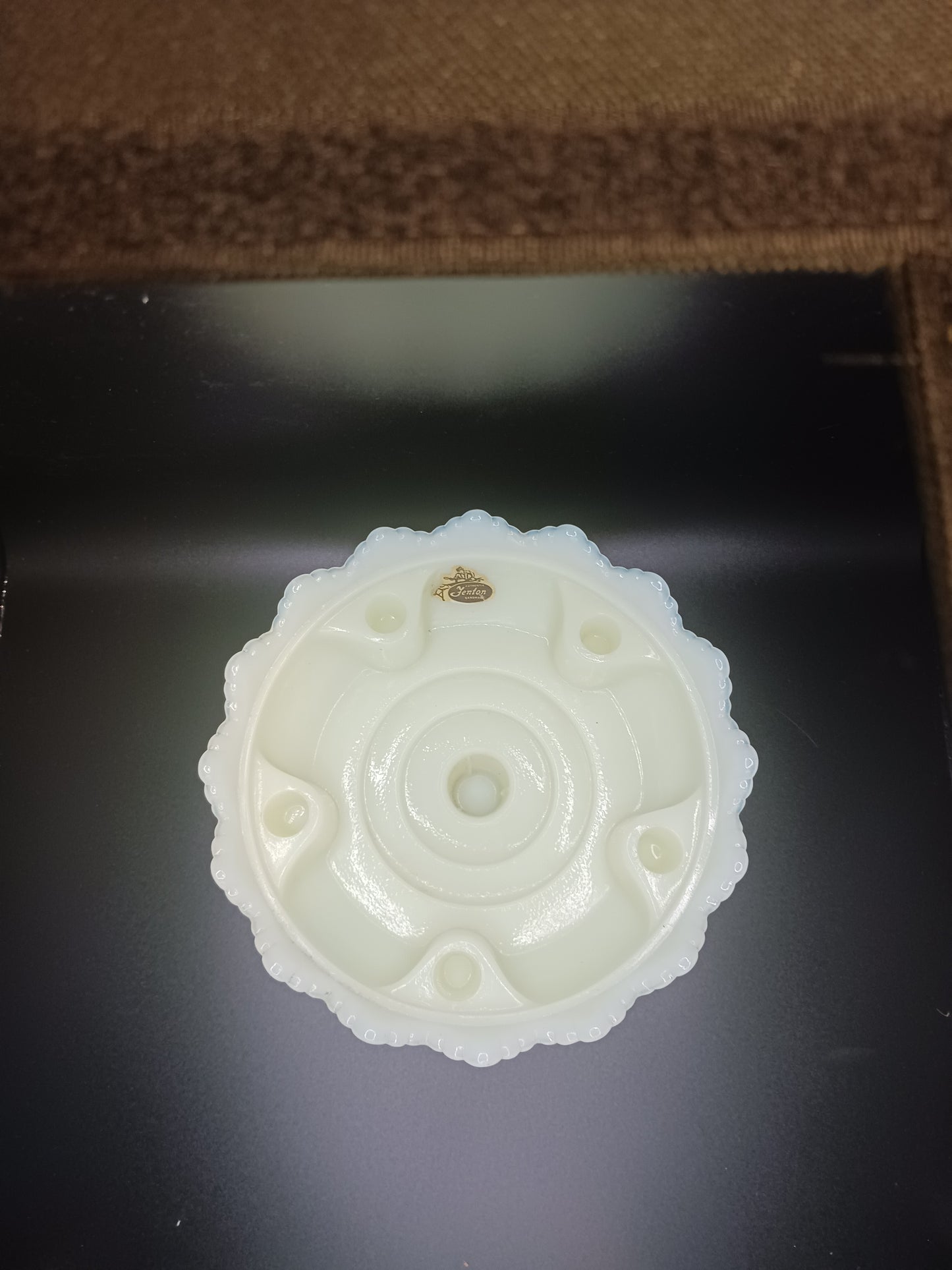 Fenton Candle Dish