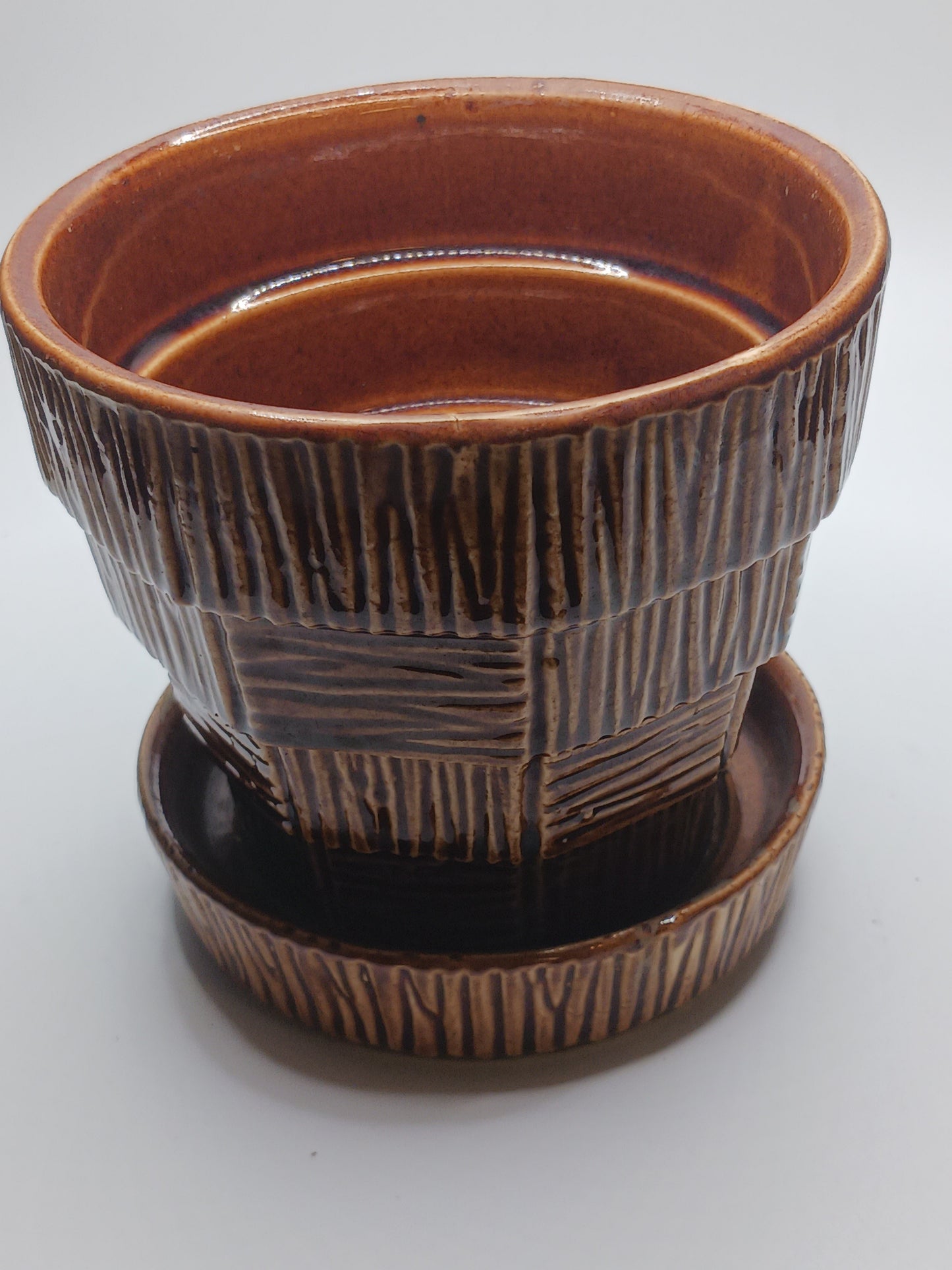 McCoy Pottery 4" Flower Pot