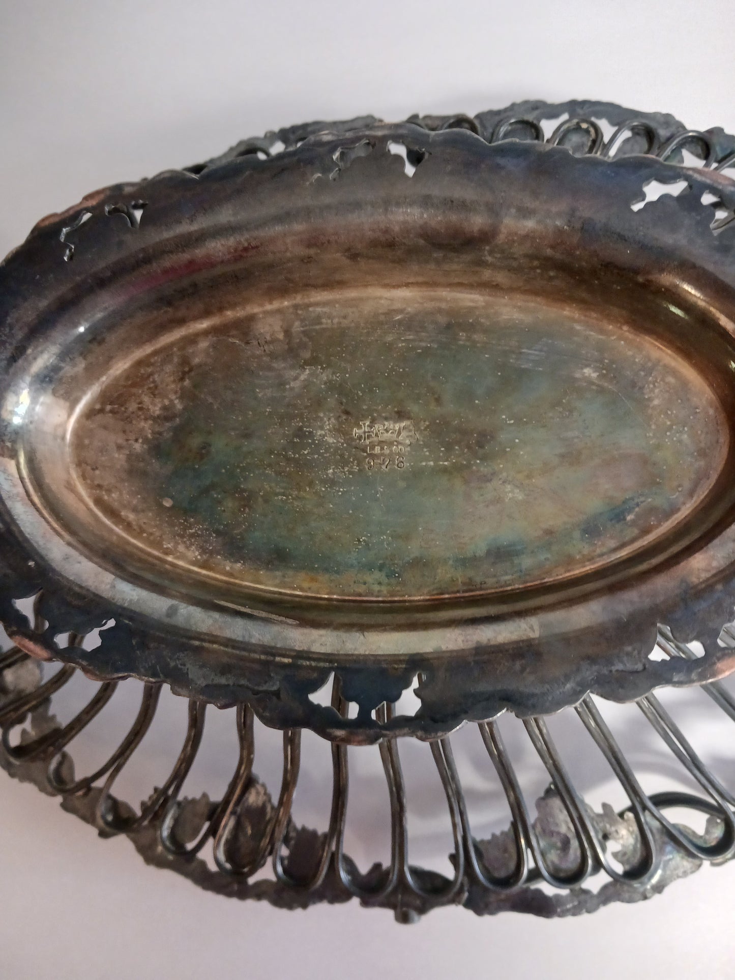 Silverplated Wedding Basket