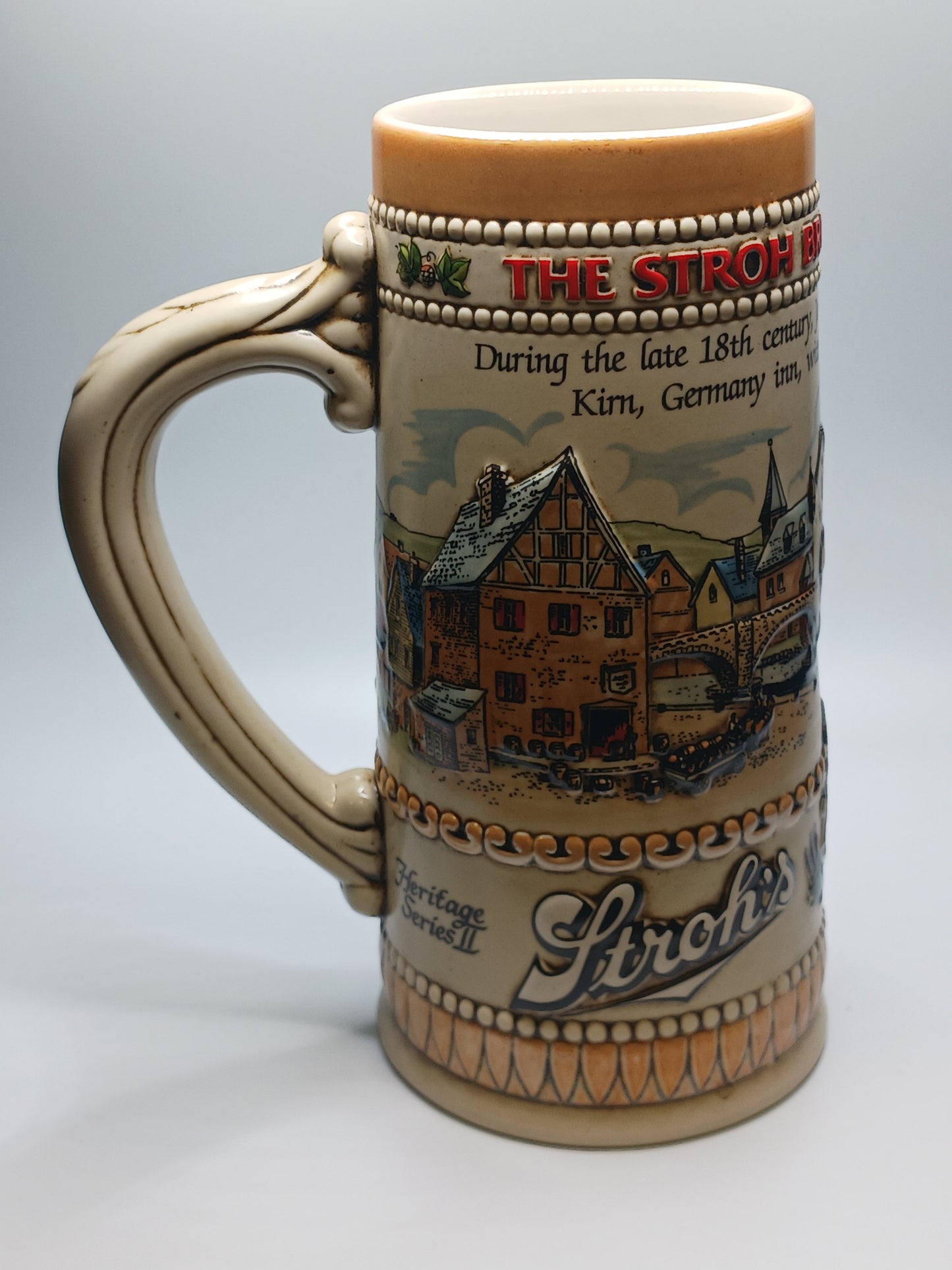 Stroh's Beer Stein