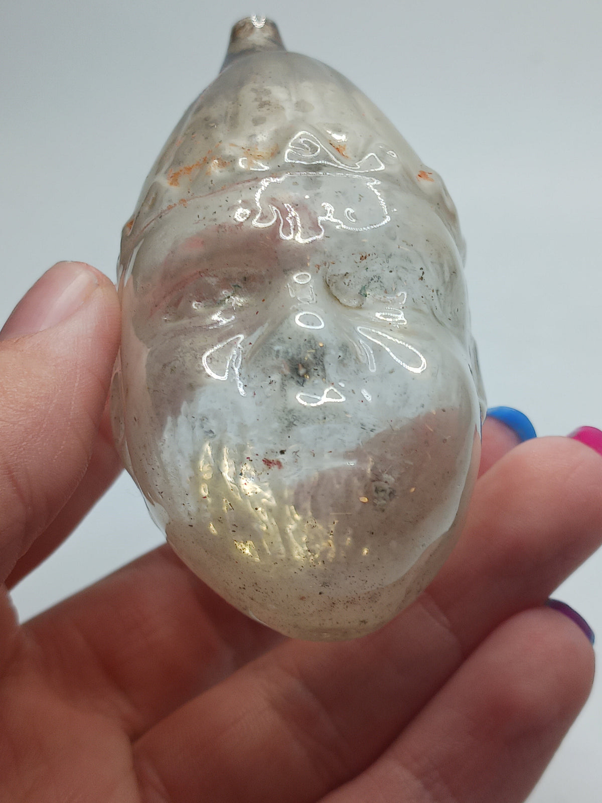 Antique Mercury Glass Ornament