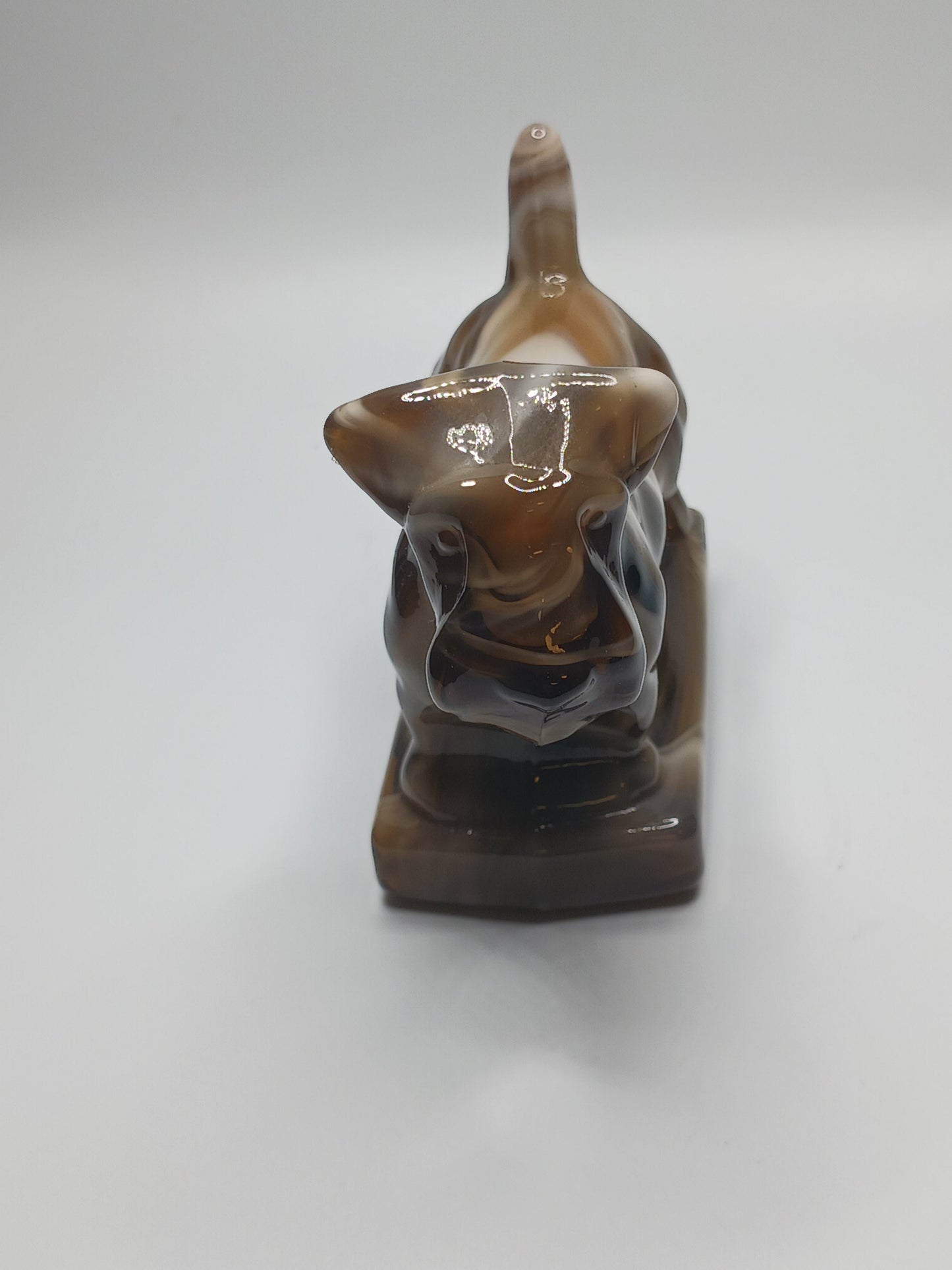 Caramel Slag Scottie Dog