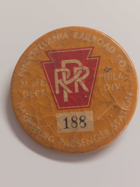 Pennsylania RR Button