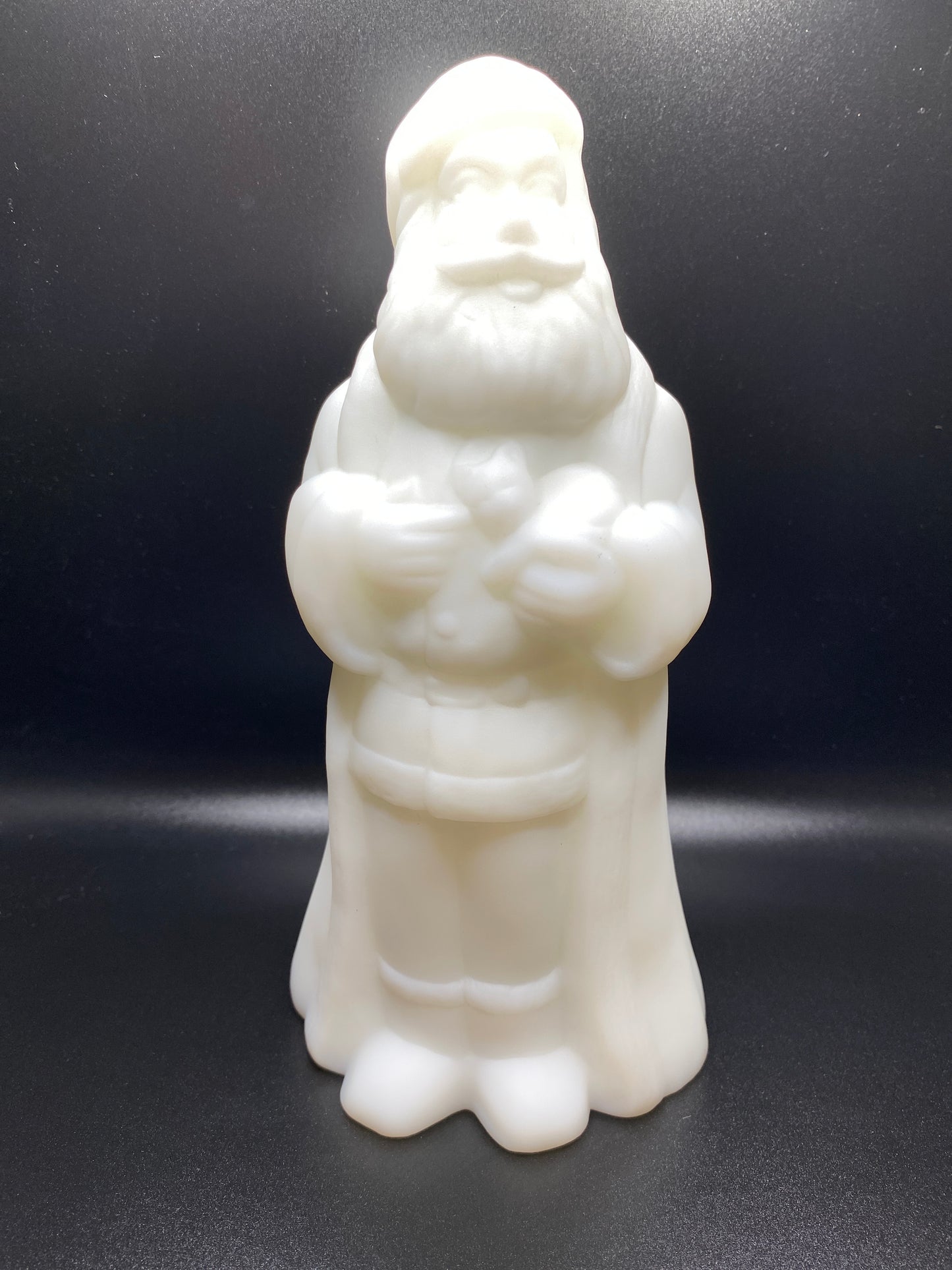 Vtg. Fenton Glass Santa