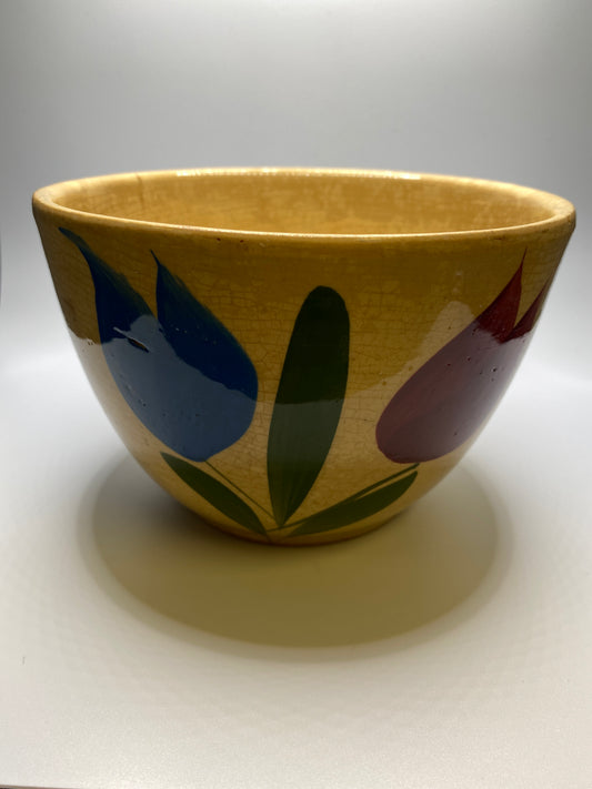 Vtg. Watt tulip 6" Bowl