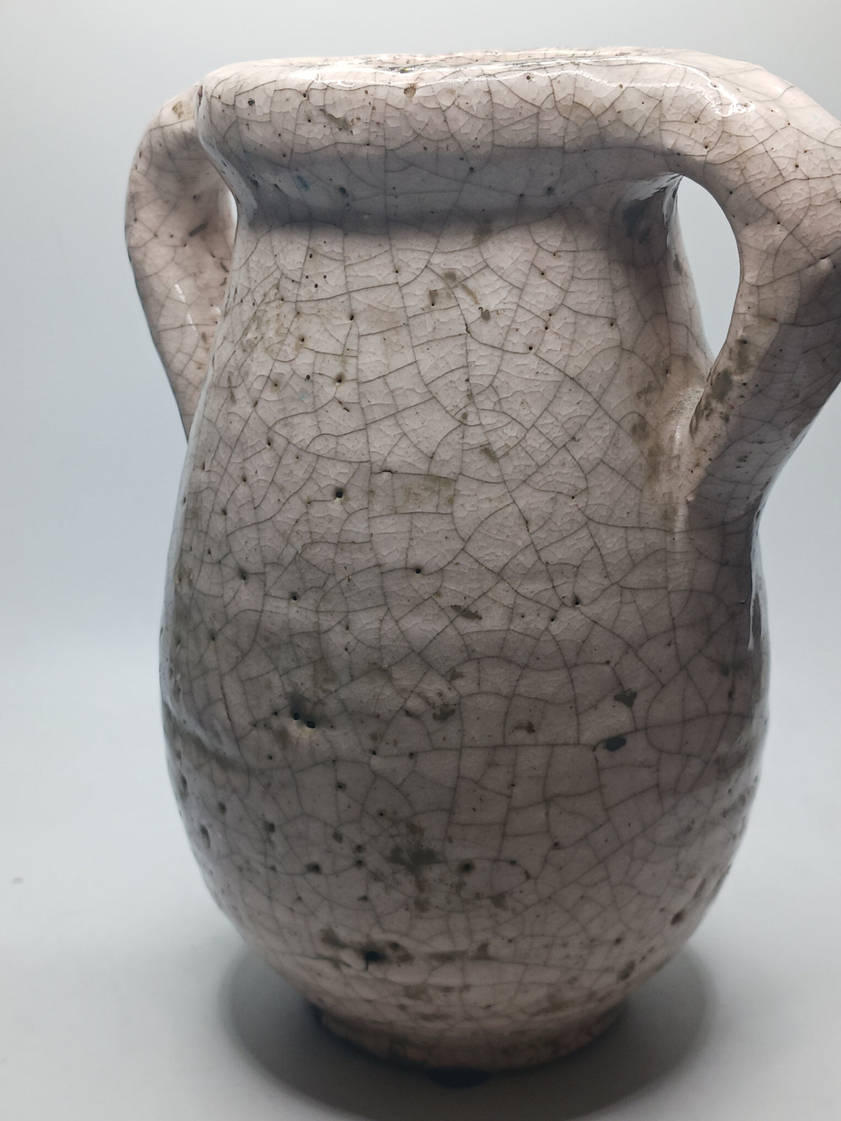 Crazed Pottery Vase