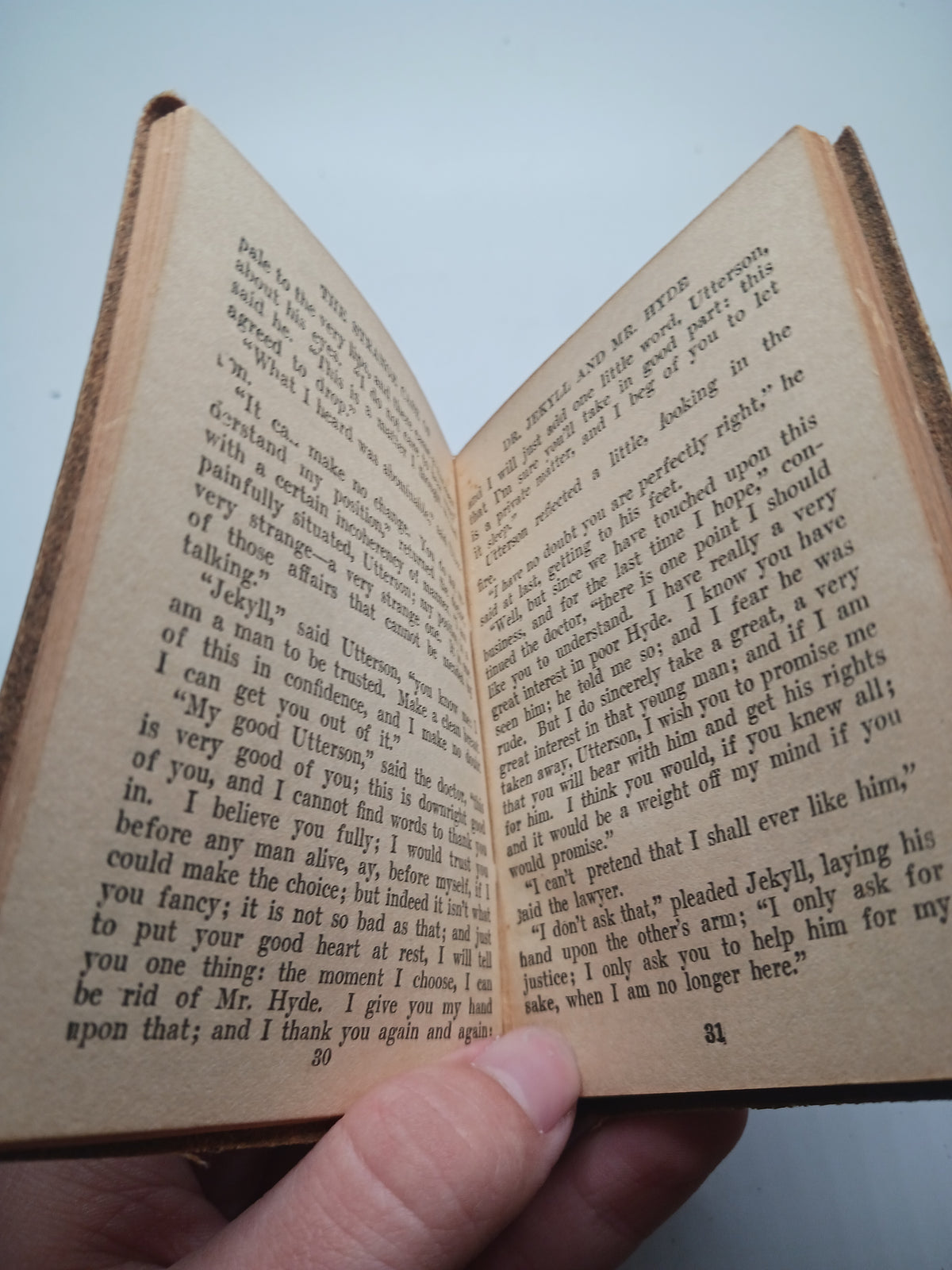 1916 Mini Leather Book
