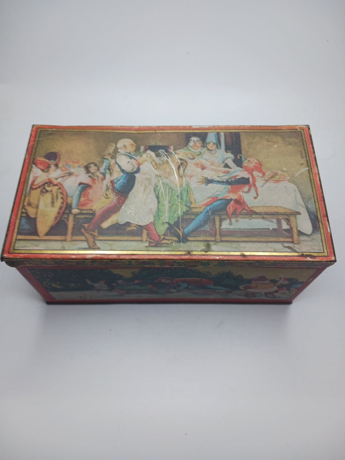 Antique Tindeco Christmas Box