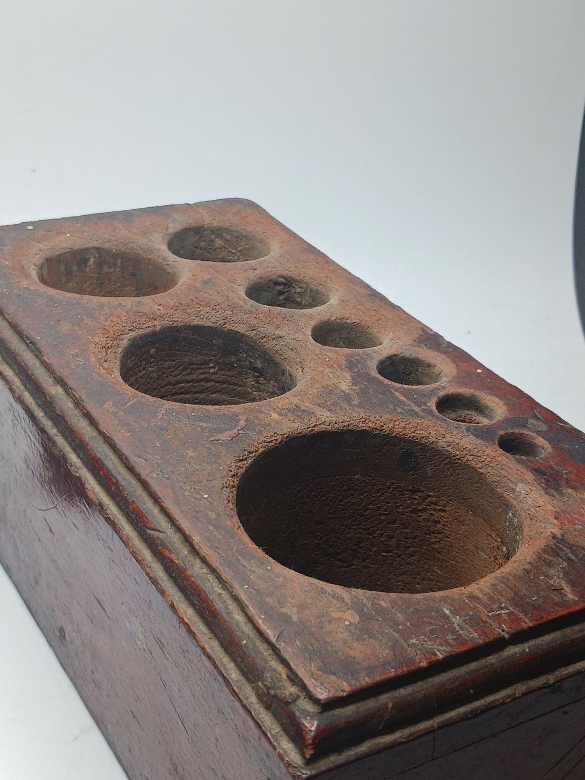 Antique Brass Weight Set