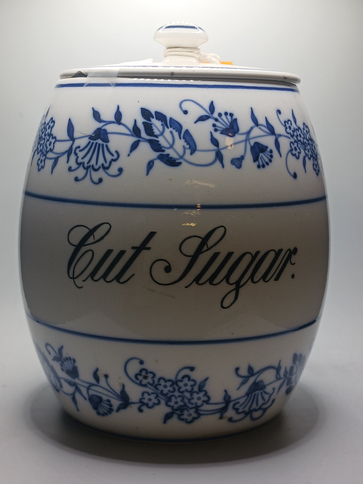 German Porcelain Sugar Canister