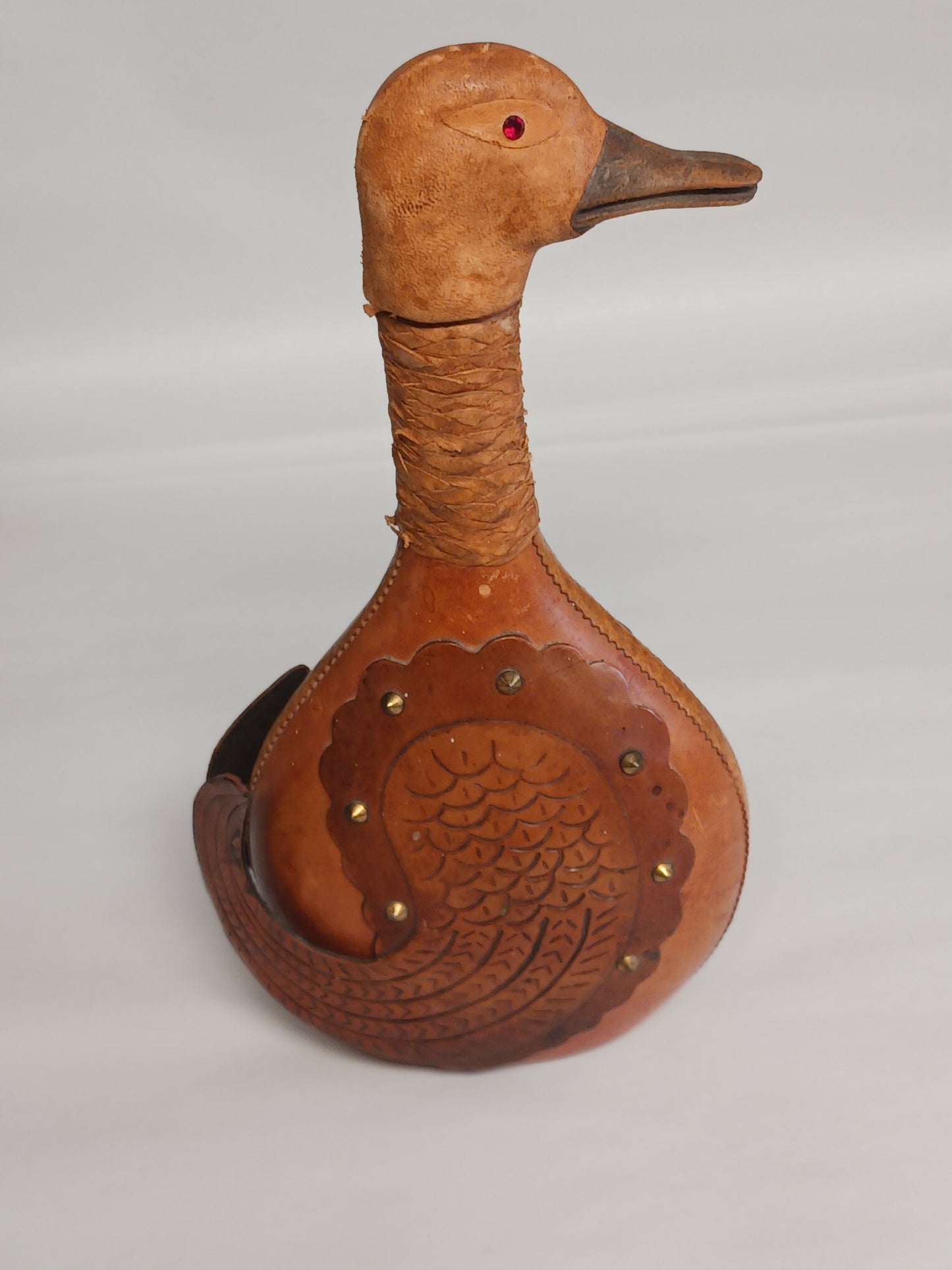 Leather Duck Decanter