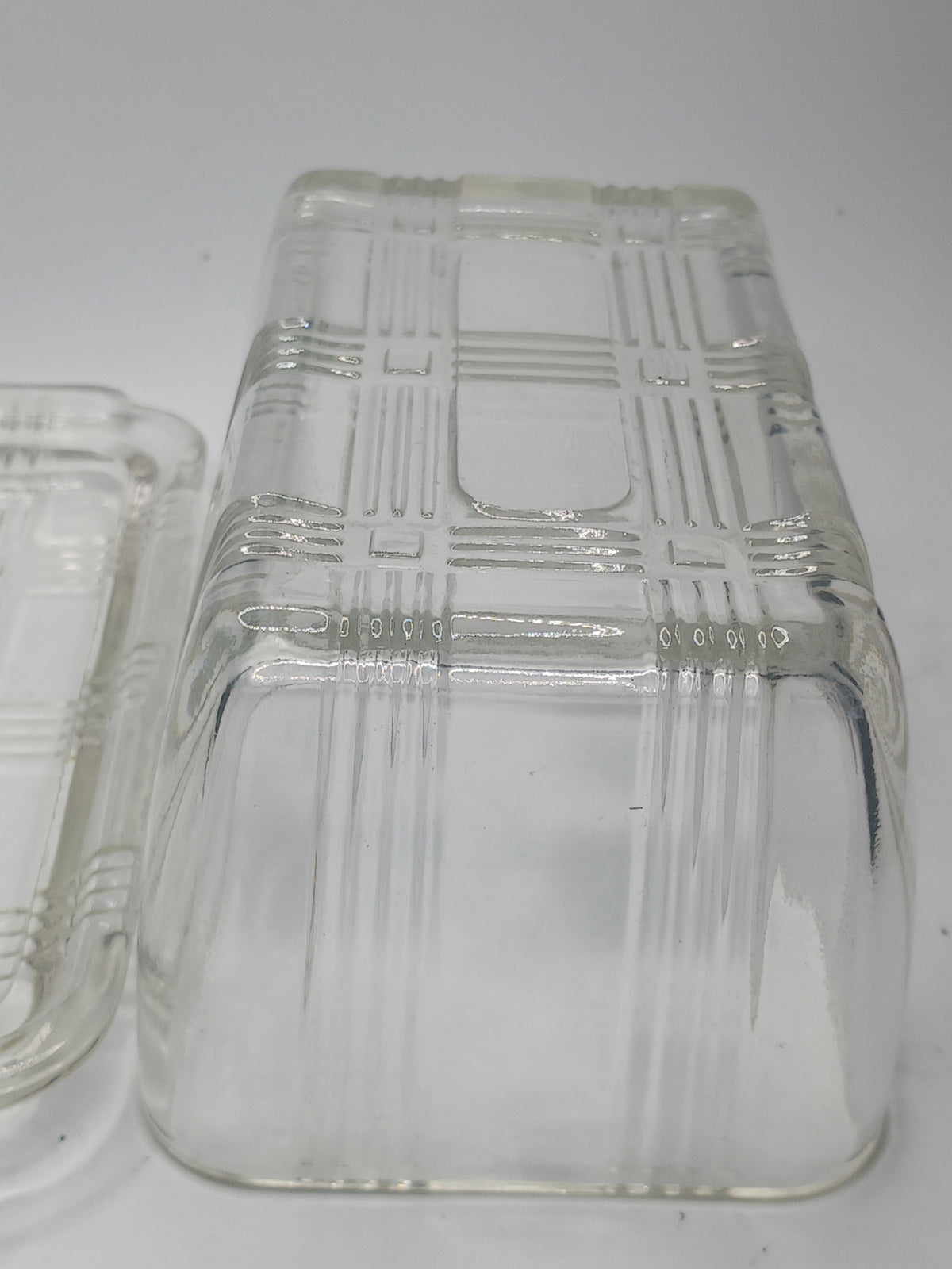 Hazel Atlas 1pound Butter Dish