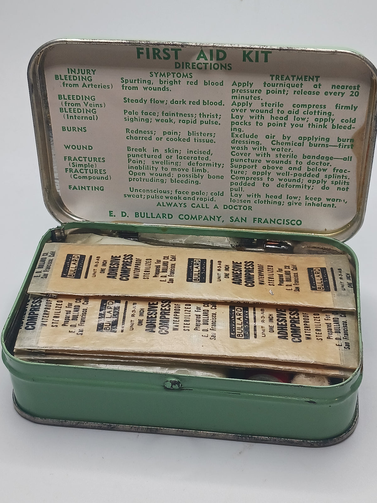WWII Era First Aid Kit
