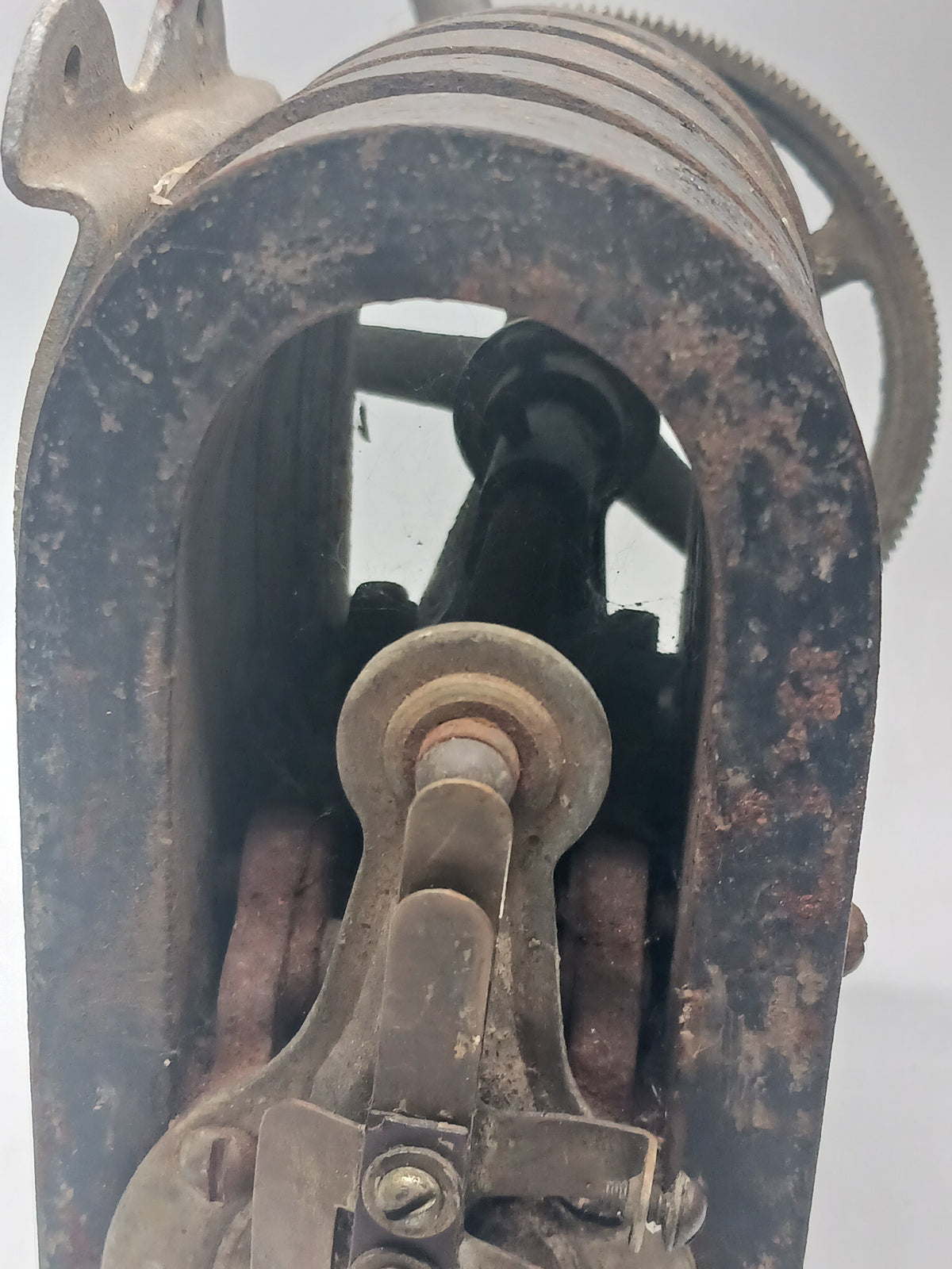 Antique 5-Bar Telephone Magneto