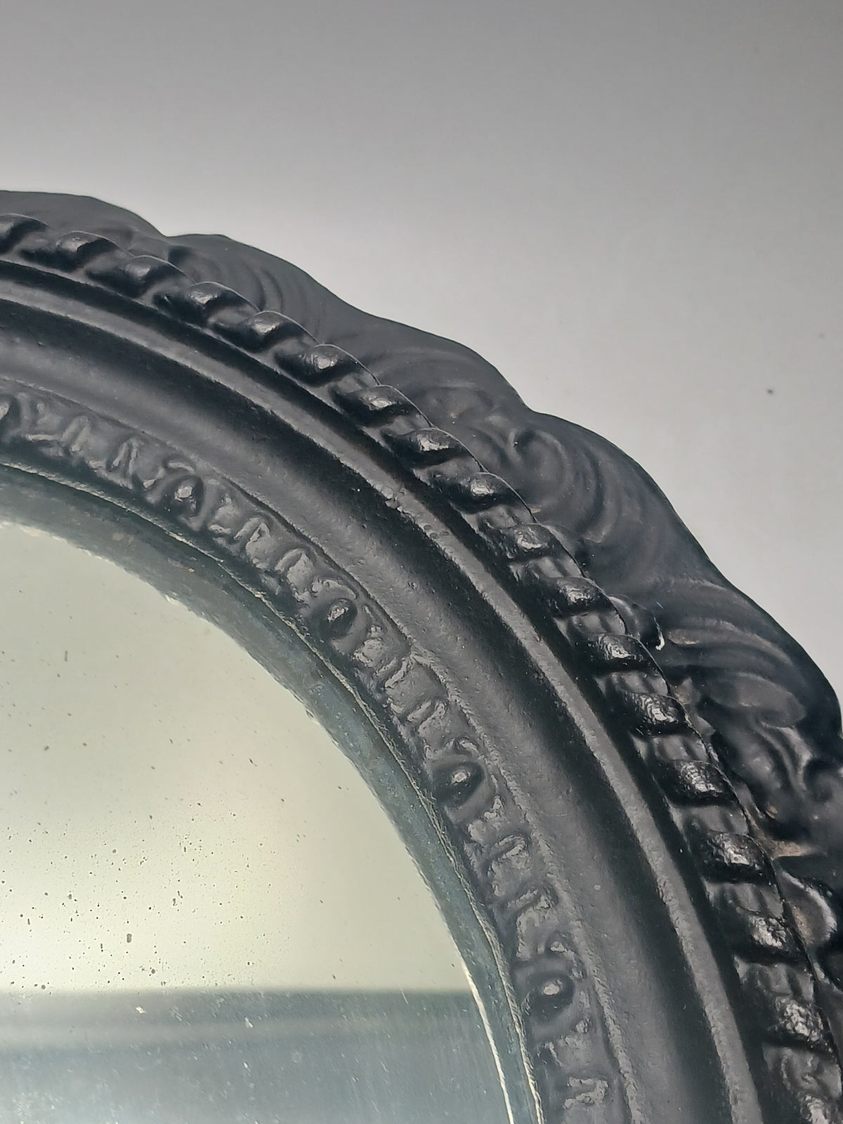 Cast Iron Wall Mirror