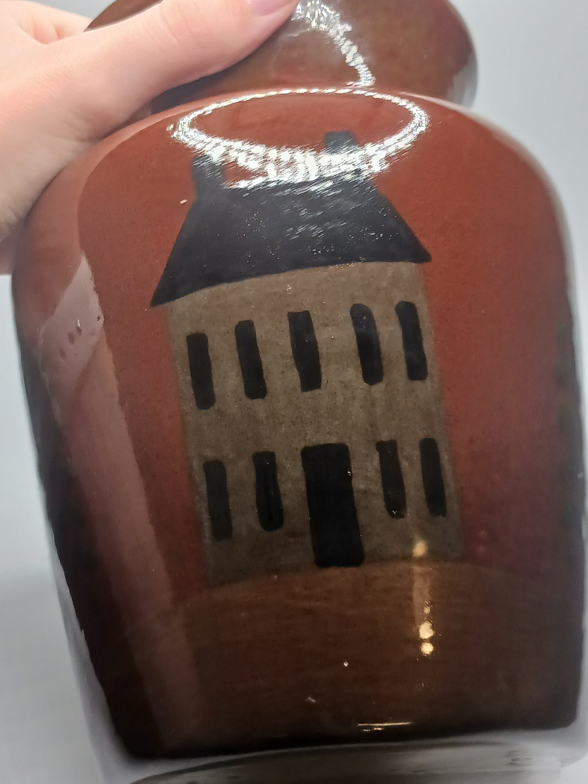 English Country Pottery Vase
