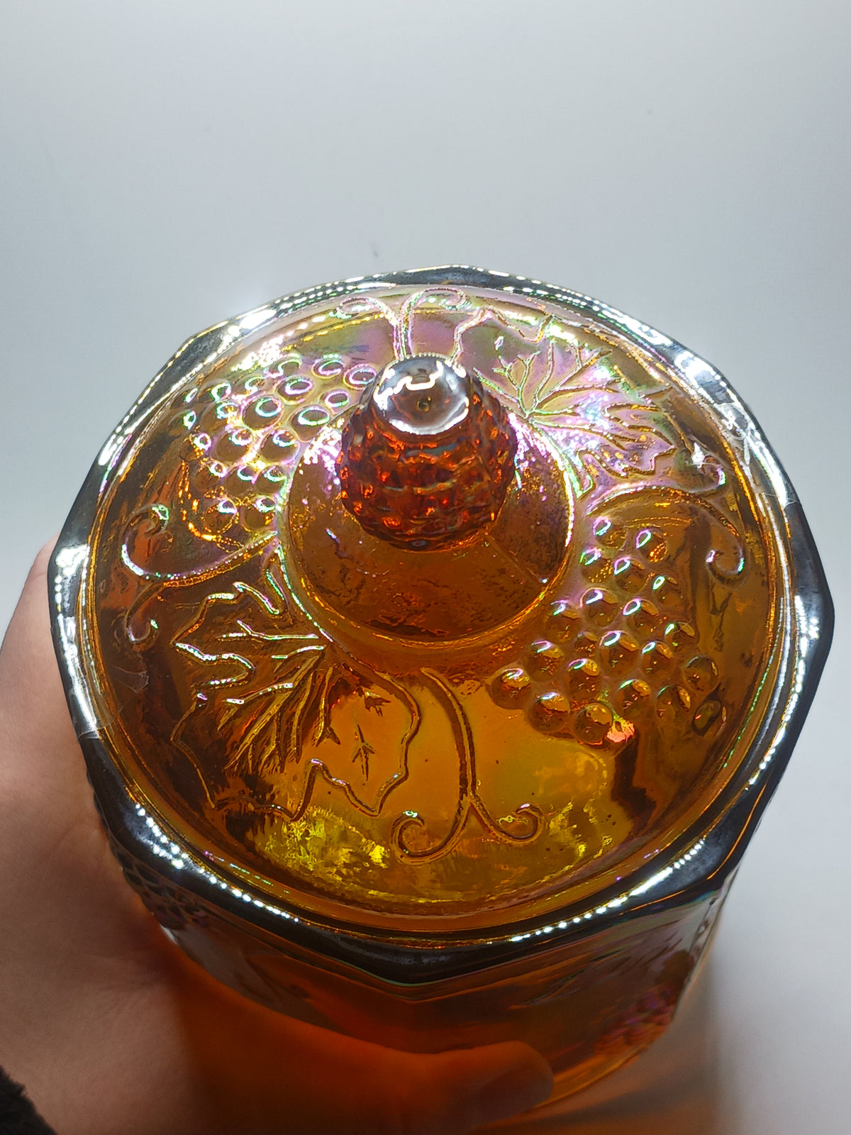 Marigold Harvest Grape Canister