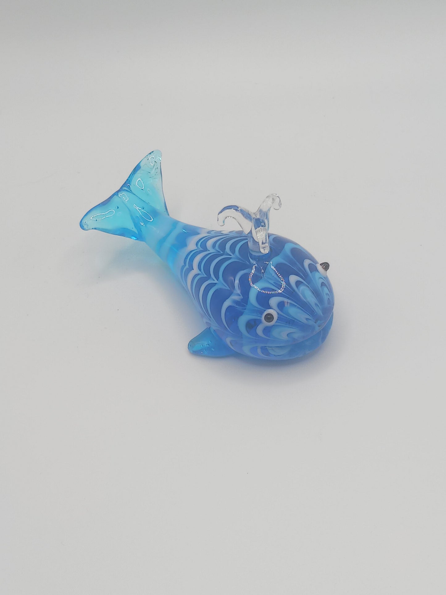 Fitz & Floyd Glass Whale