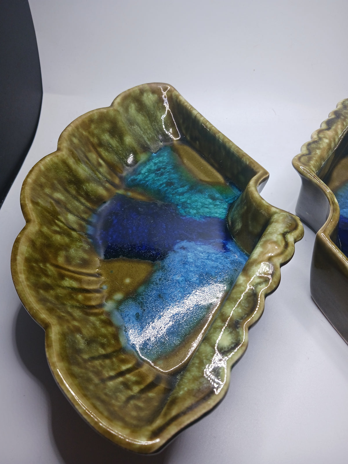 4pc. USA Pottery Relish Dish Set
