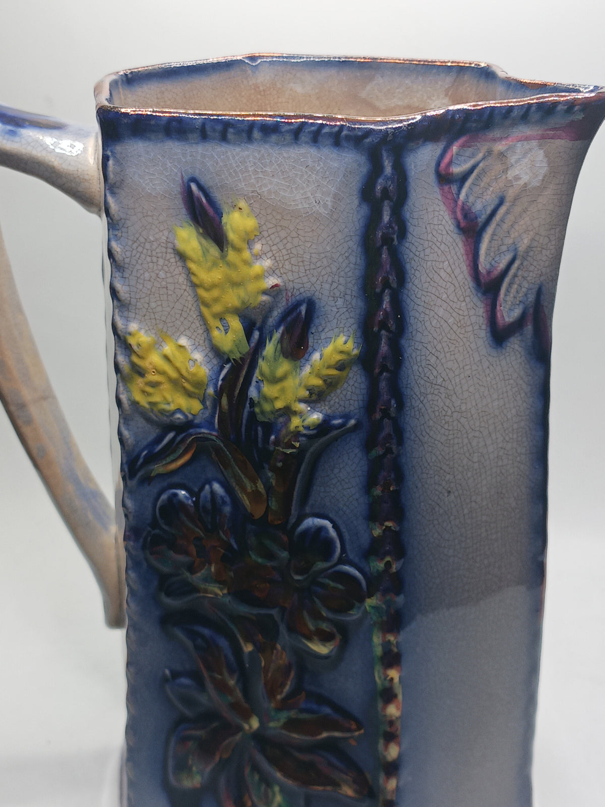 1860's Gaudy Welsh Pitcher