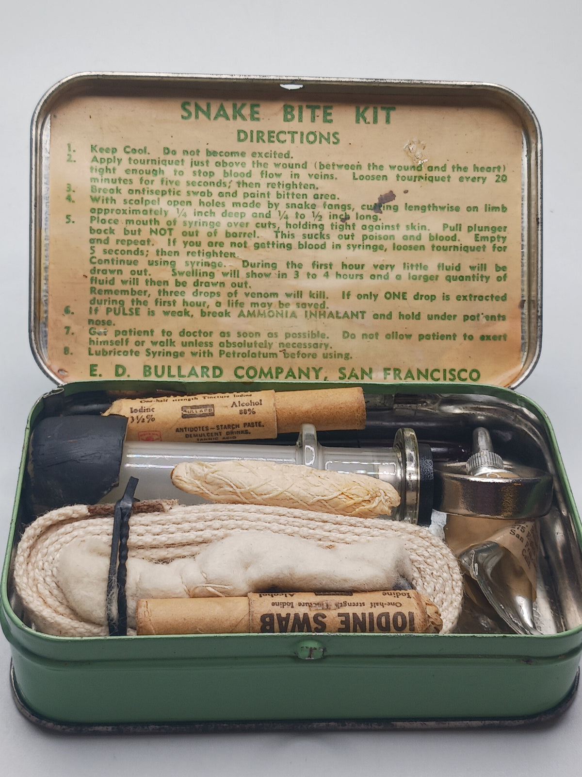 WWII Era First Aid Kit