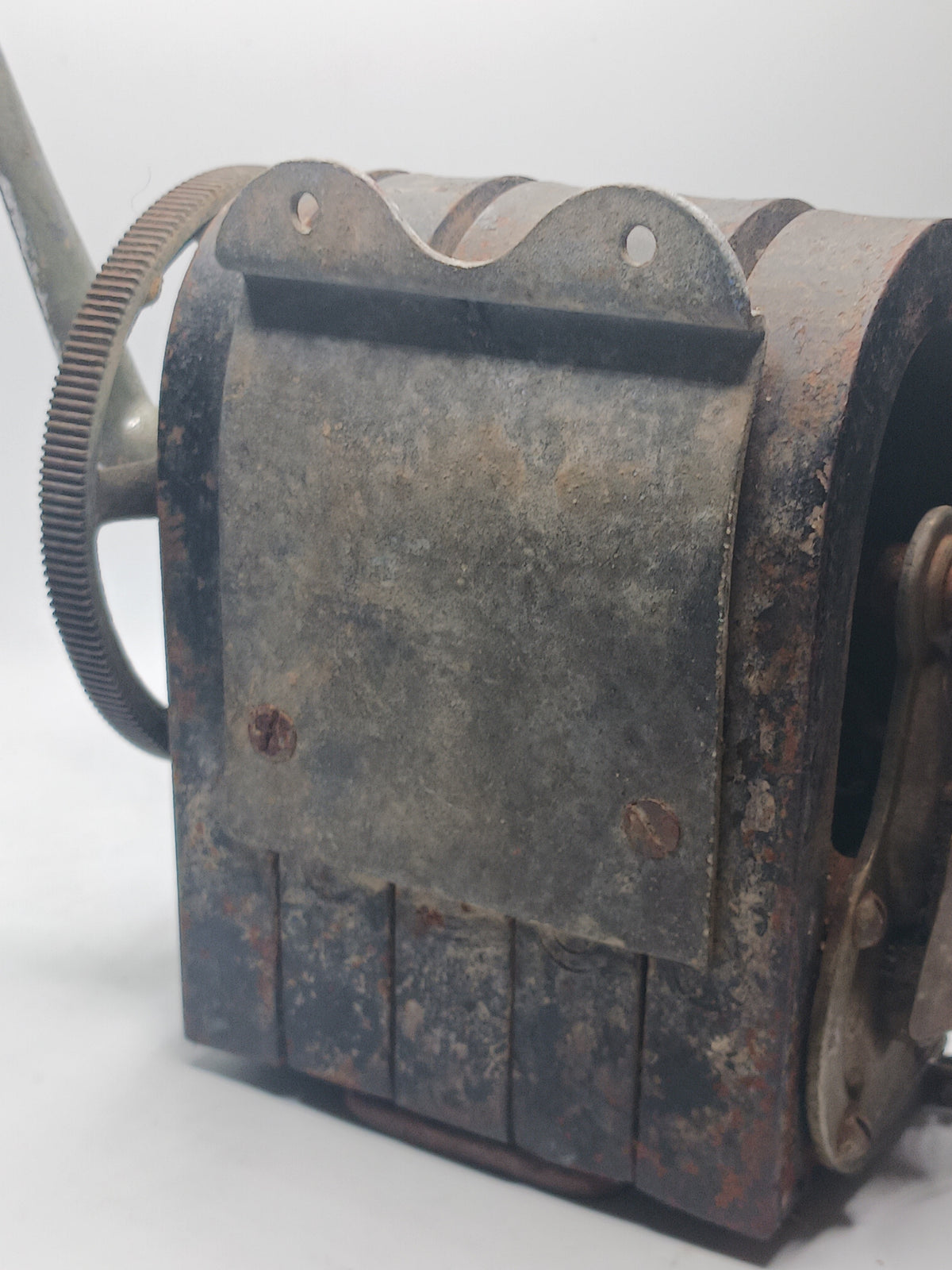 Antique 5-Bar Telephone Magneto