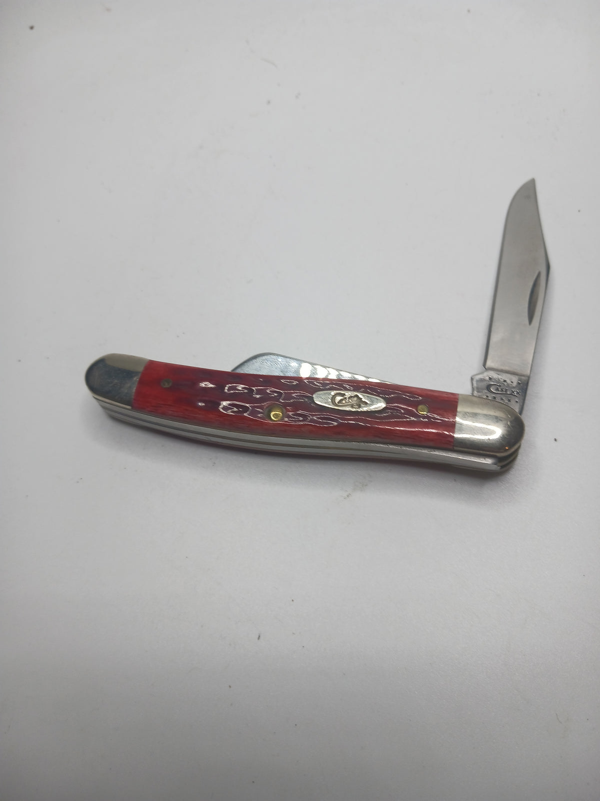 Vtg. Case XX Redbone Mini Trapper