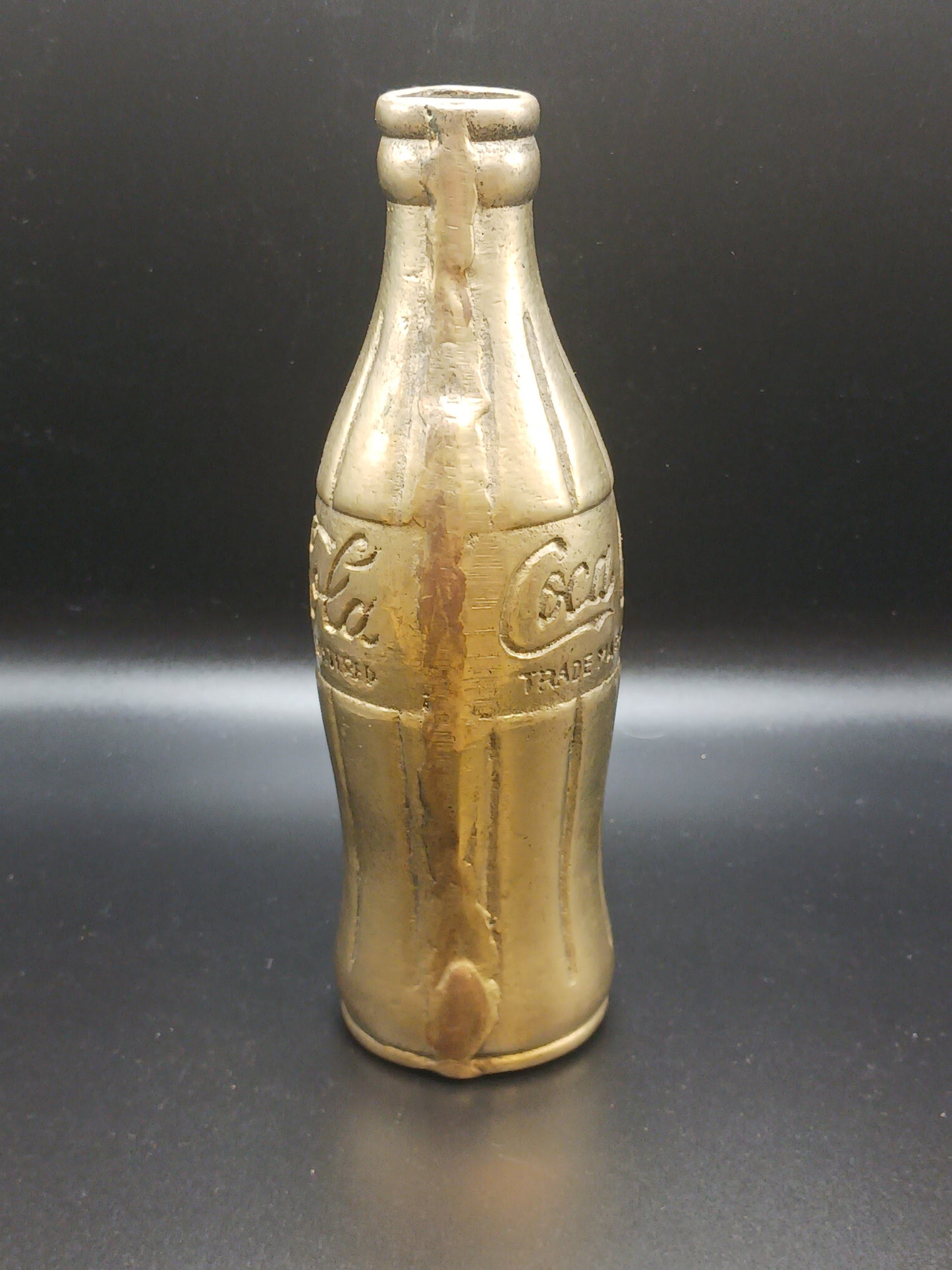 Brass coke Bottle