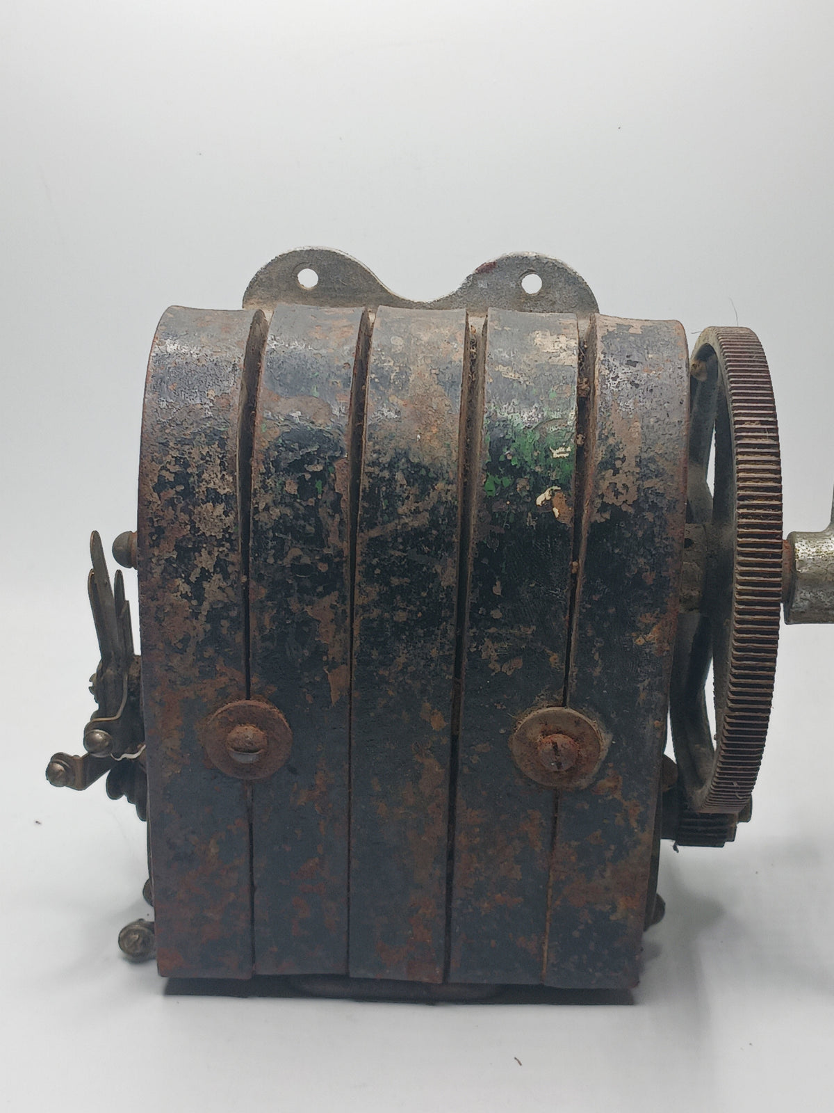 Antique 5-Bar Telephone Magneto