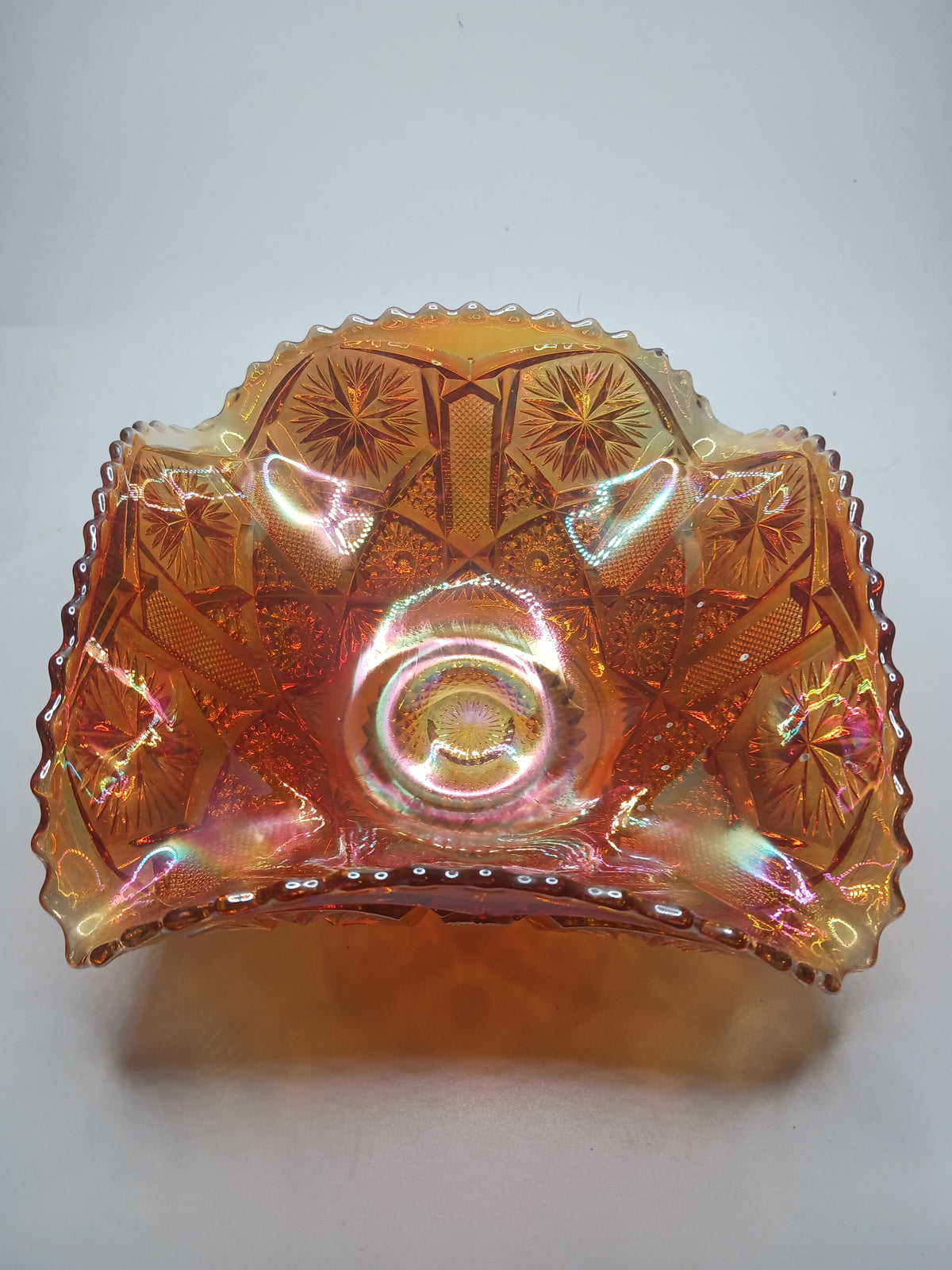 Carnival Ruffled Square Dish