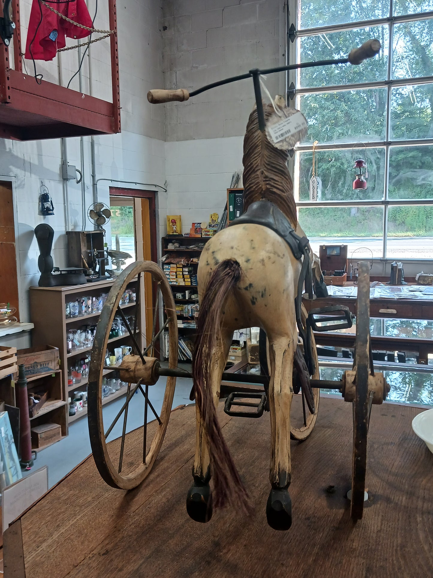 Wooden Horse Tricycle